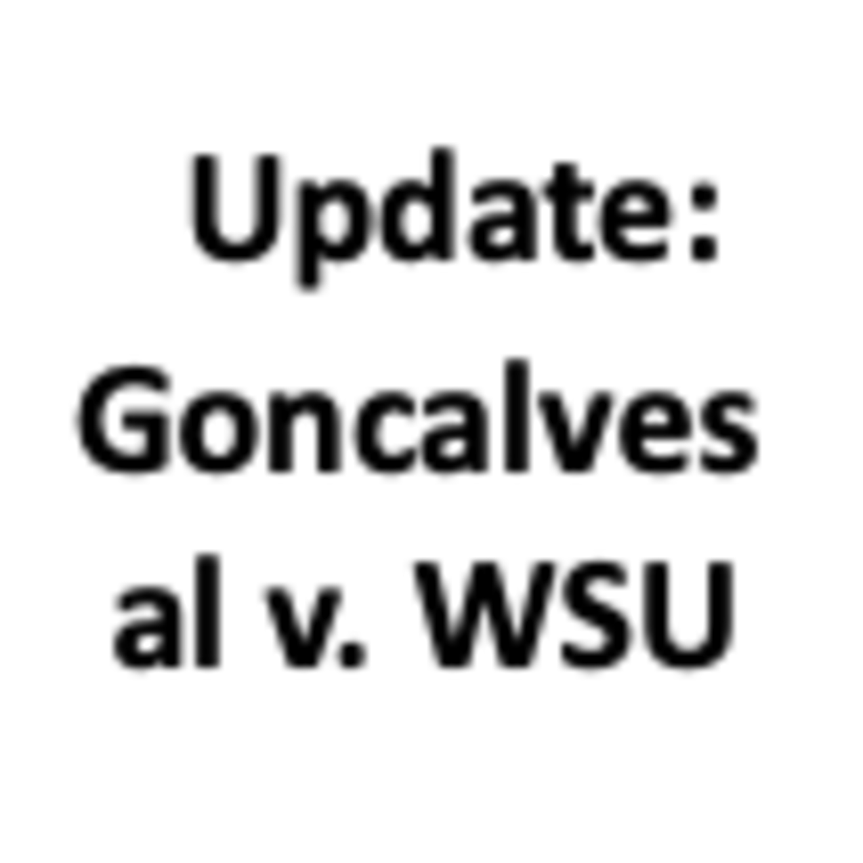 RE: Federal lawsuit Goncalves et al v WSU, Idaho4 Civil Case episode artwork