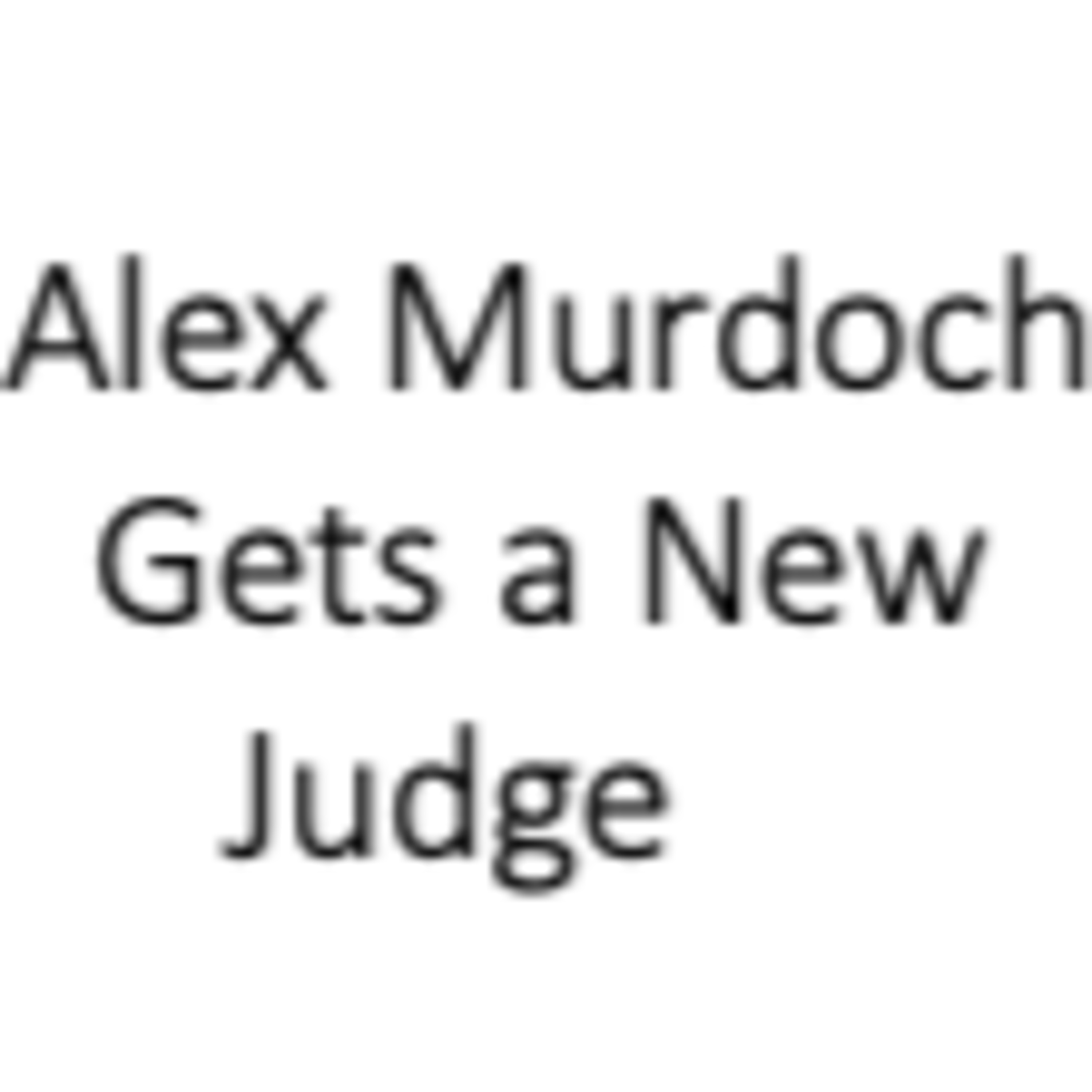 Update on Alex Murdoch's (state) Criminal and (federal) Civil Matters episode artwork