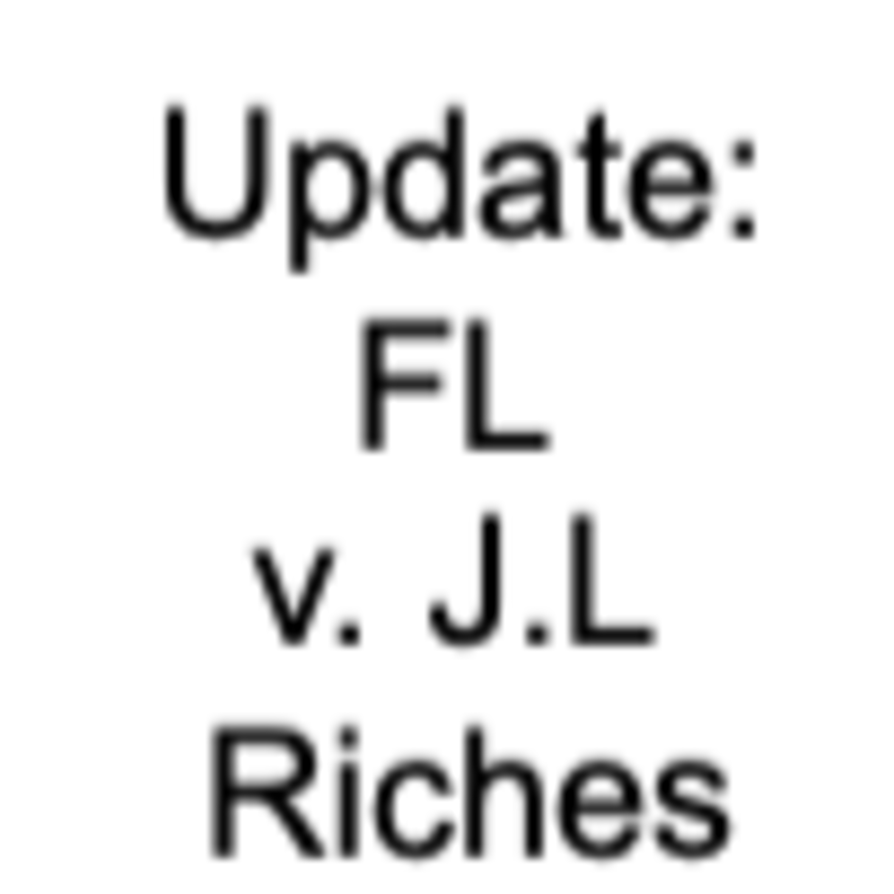 FL v. JL Riches, Speedy Trial Waived episode artwork