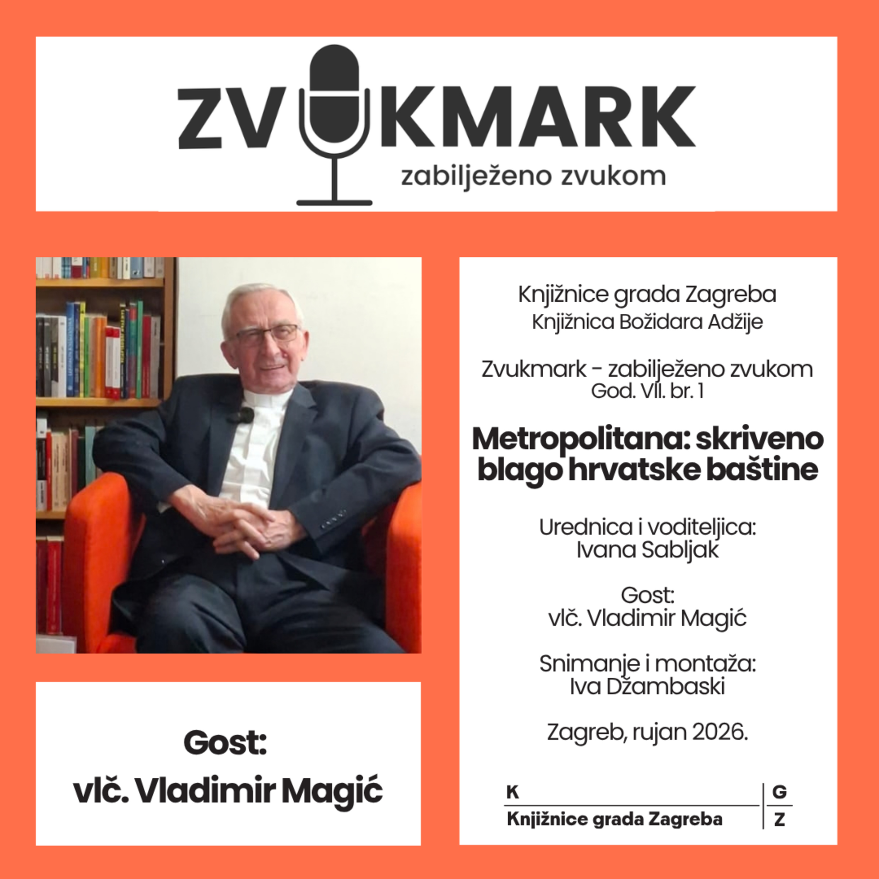 Metropolitana: skriveno blago hrvatske baštine: vlč. Vladimir Magić 