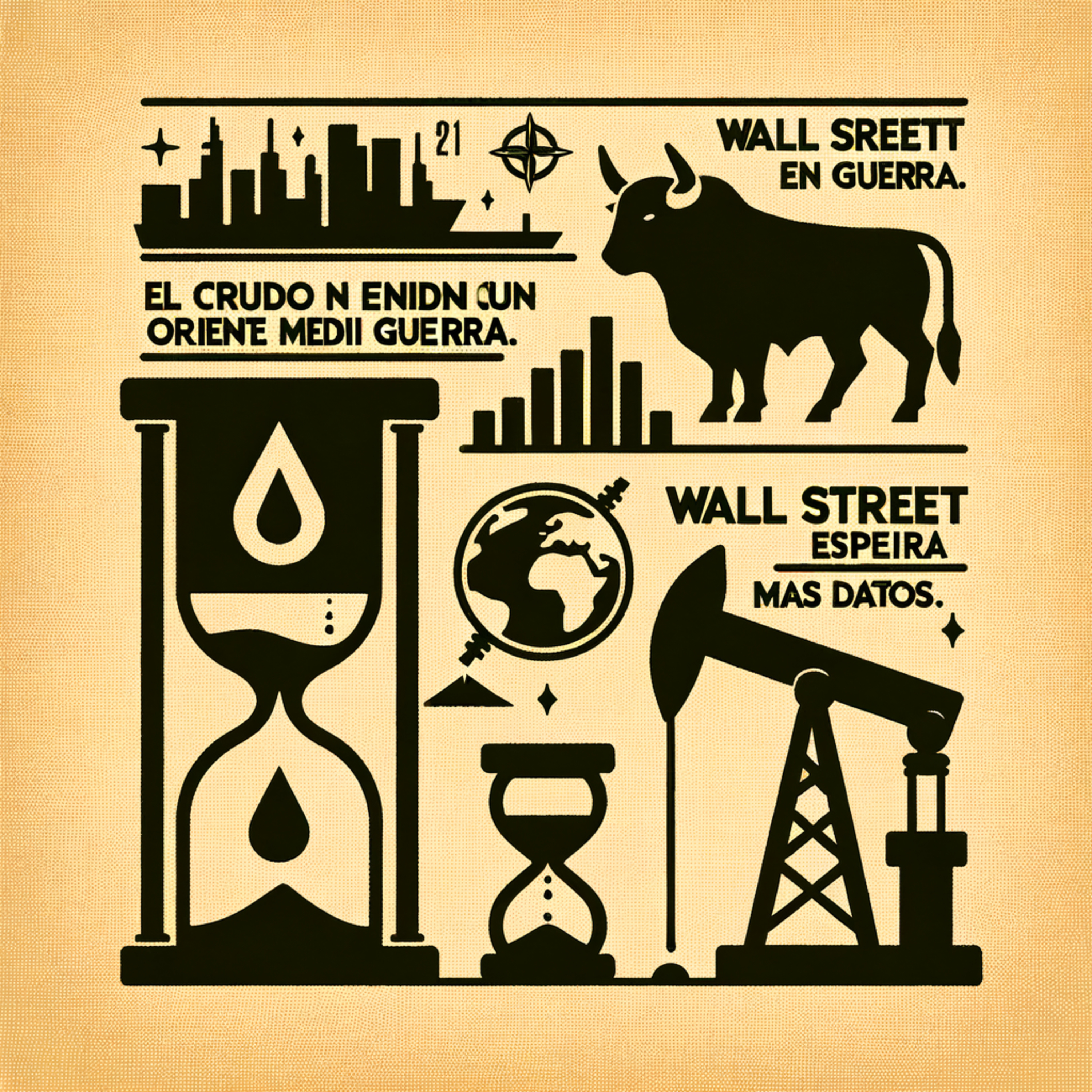 Money Talks - Crudo duerme mientras oriente medio arde. Los futuros de Wall Street esperan el informe de empleo.