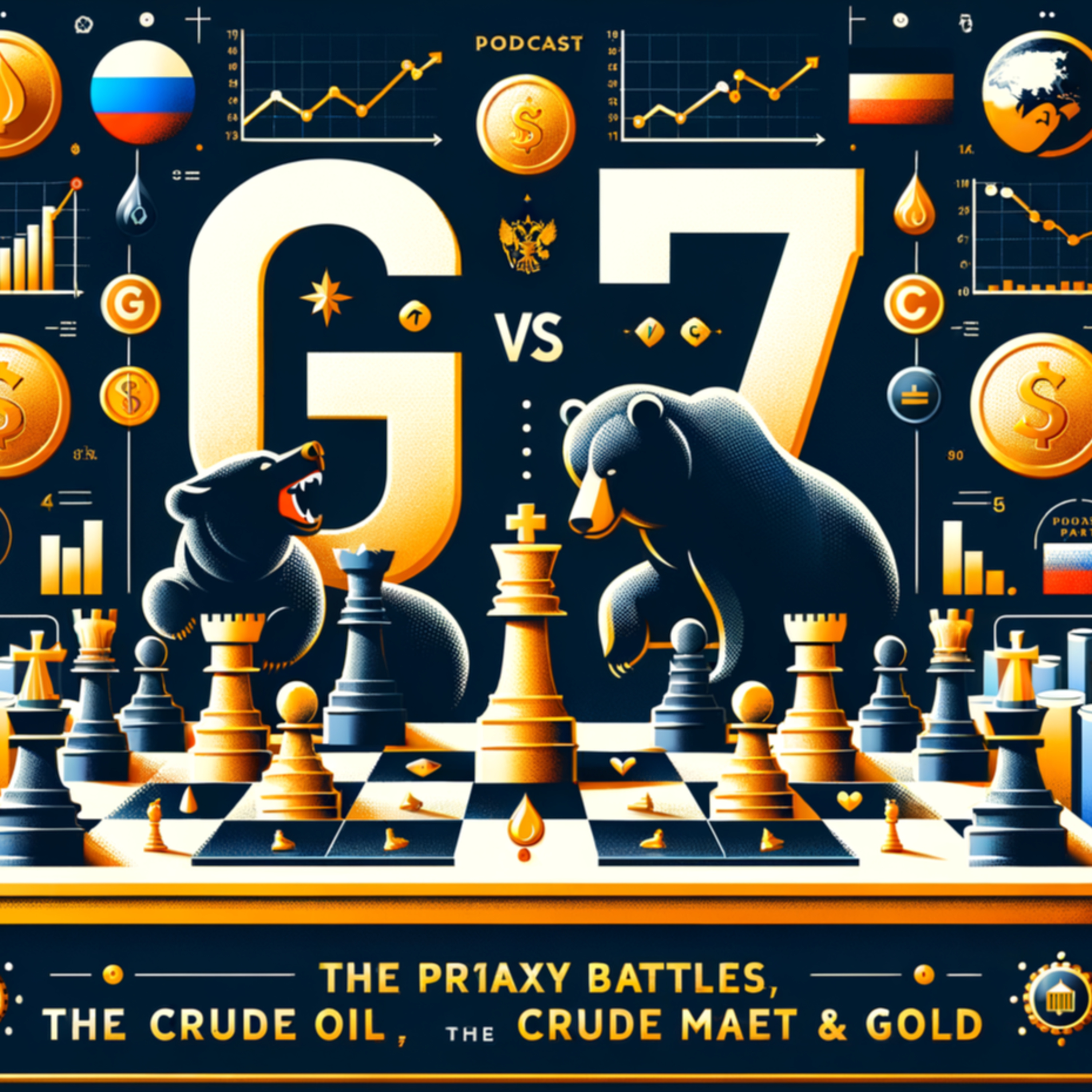 Money Talks - G7 vs Rusia, las batallas proxy, el mercado del crudo & Oro.