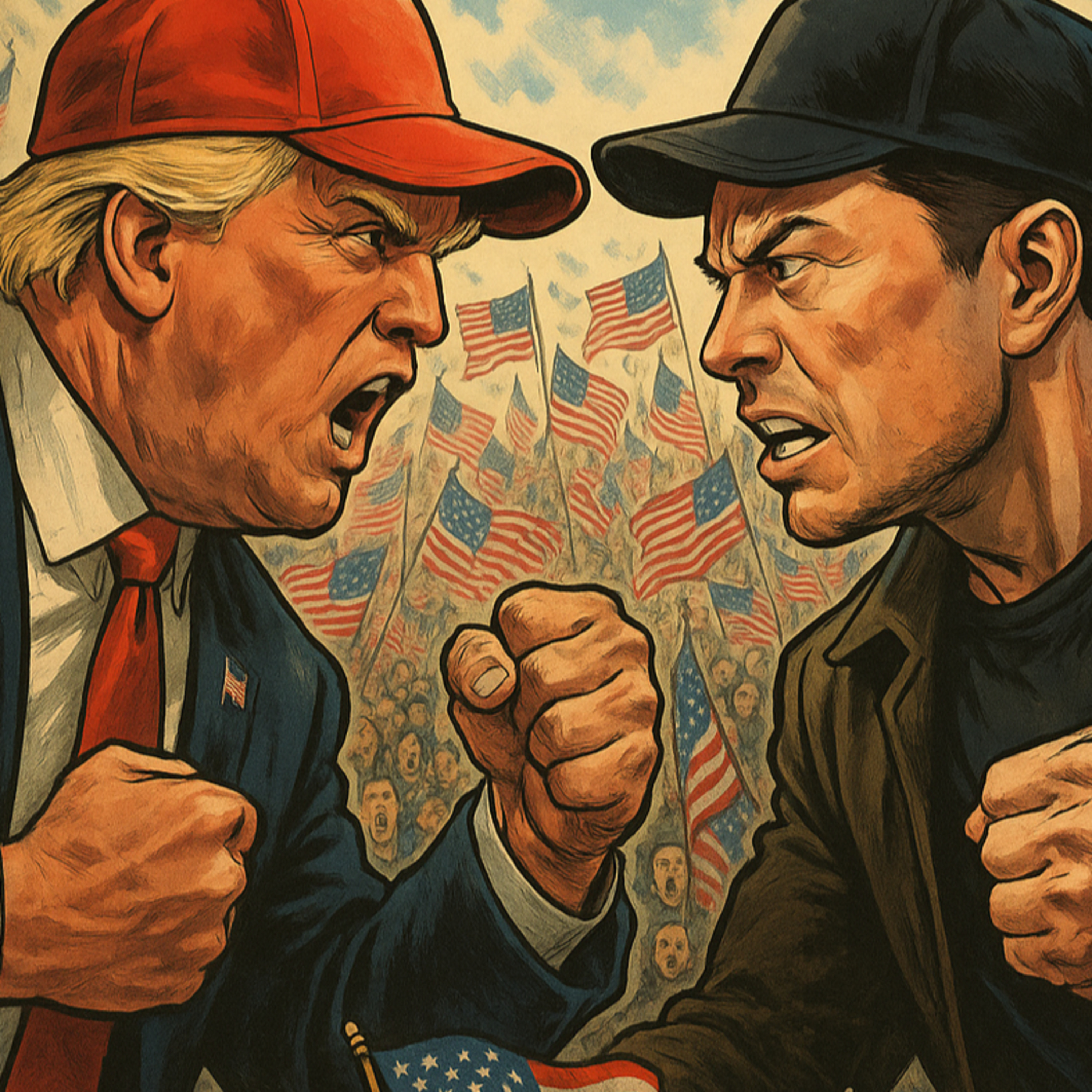 Money Talks - Nace el Dark MAGA, American Party, Macron hace negocios con Putin.