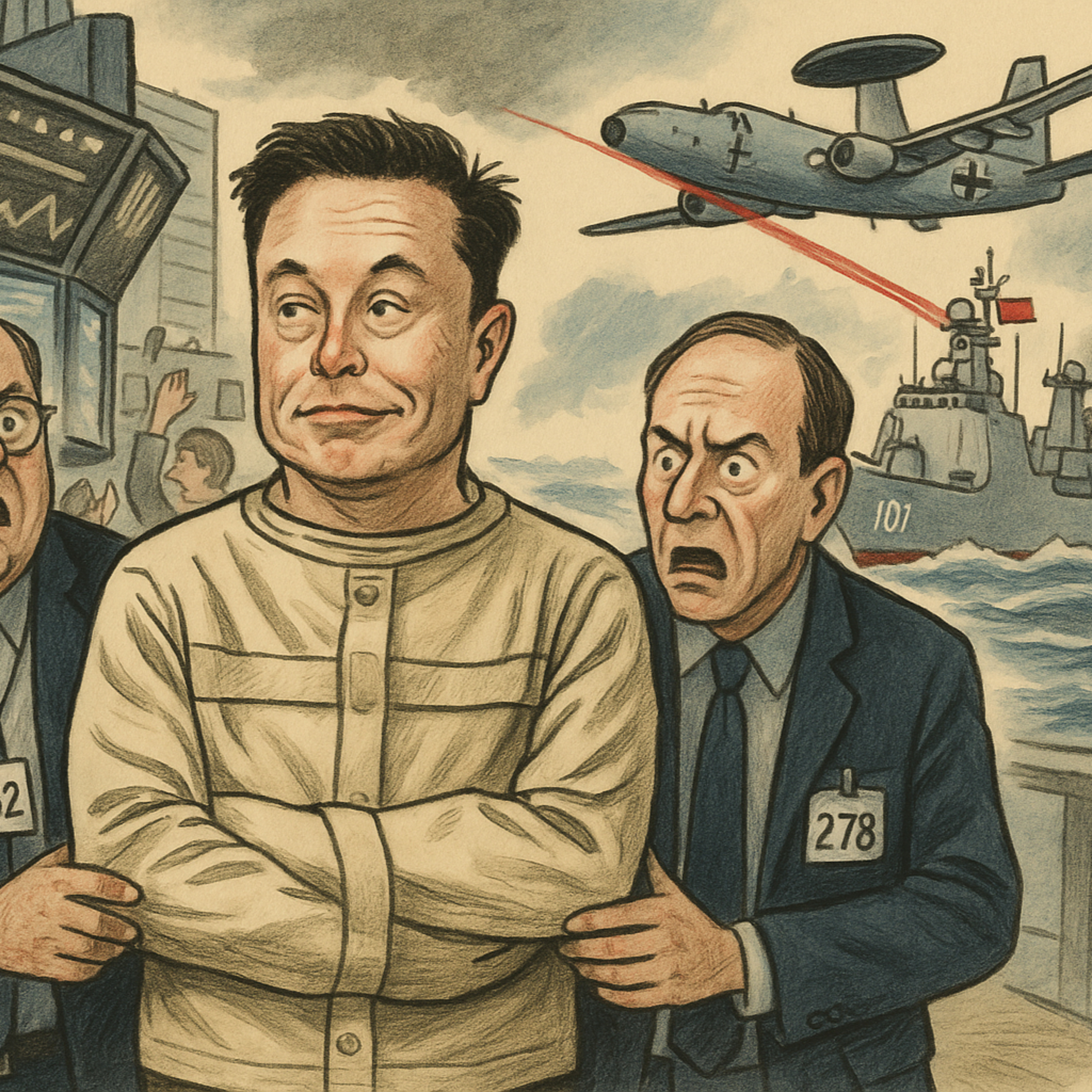 Money Talks - Tensiones militares Alemania vs China, sacar a Musk de Tesla, Wall Street no teme los aranceles.