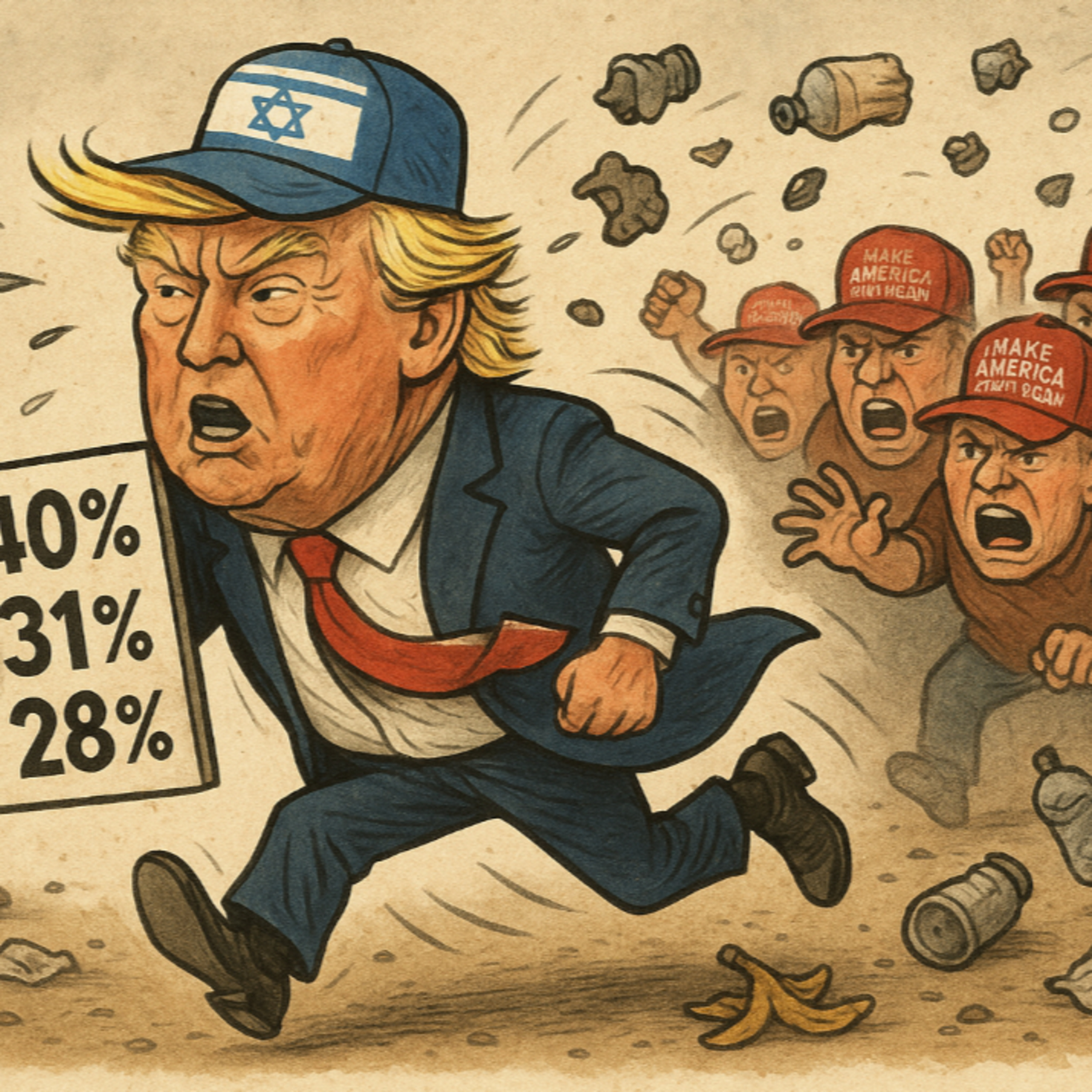 Money Talks - Vuelven los Aranceles, caen las bolsas, las bases de Trump contra Israel.