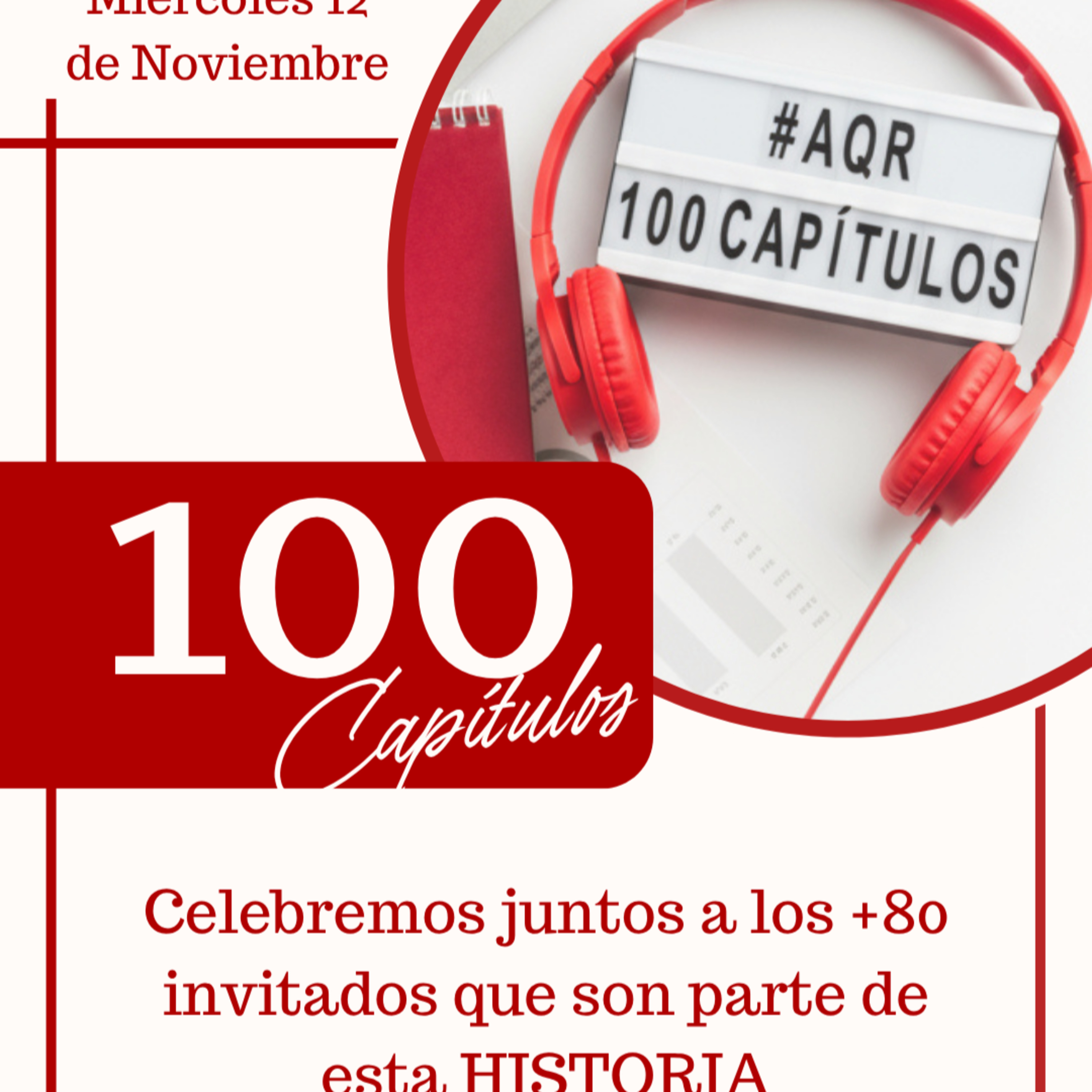 Capítulo #100 !!!!! 🥳🥳 | AQR e Invitados! episode artwork
