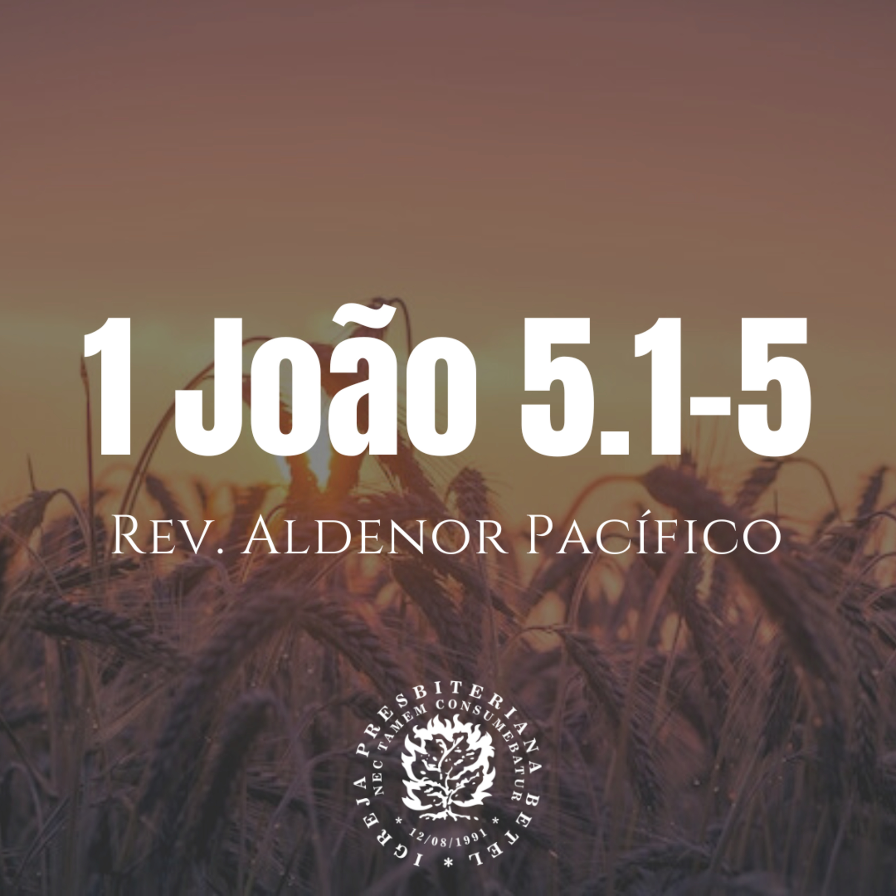Pregação em 1 João 5.1-5 - Parte II | Rev. Aldenor Pacífico