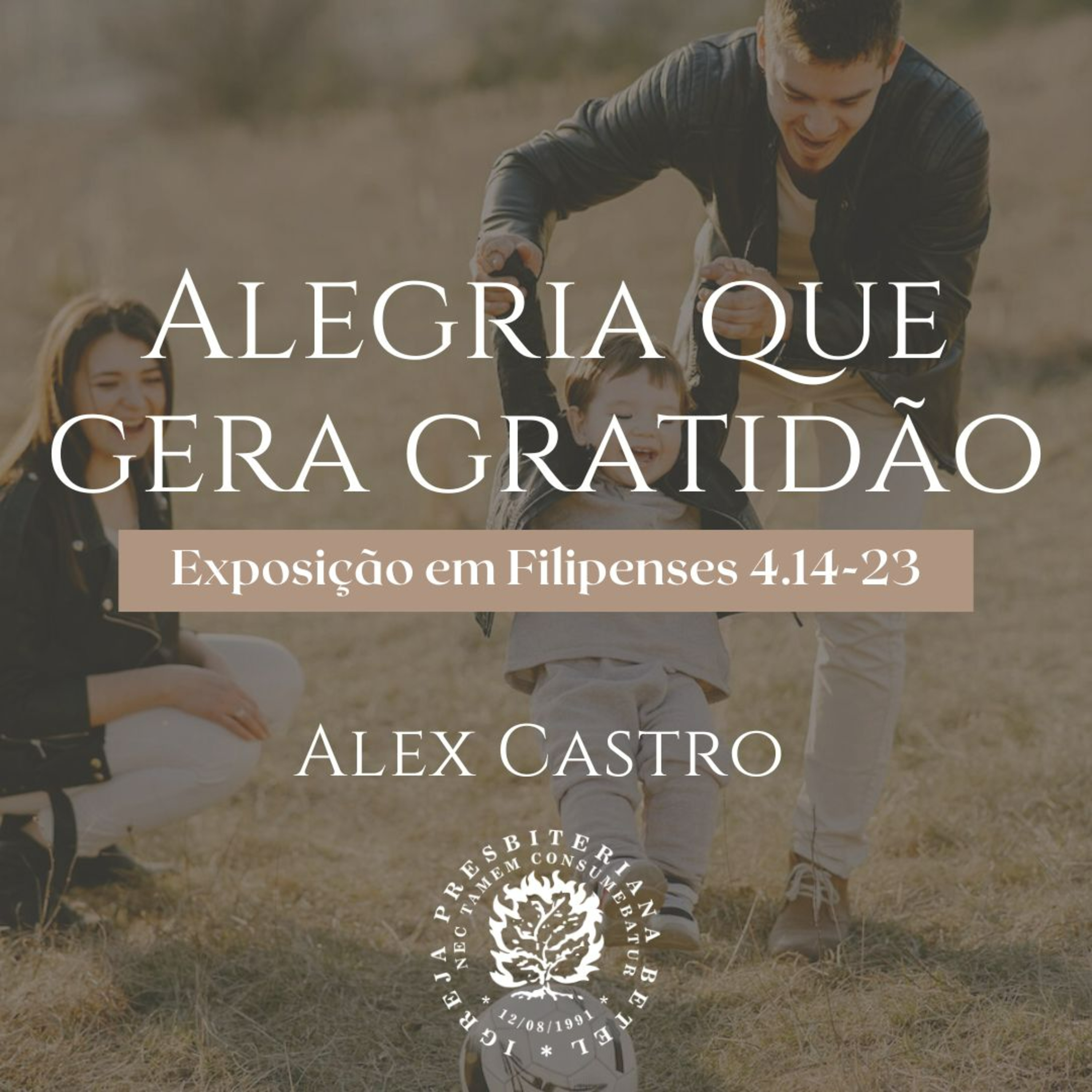 Alegria que gera gratidão - Exposição em Filipenses 4.14-23 | Alex Castro episode artwork