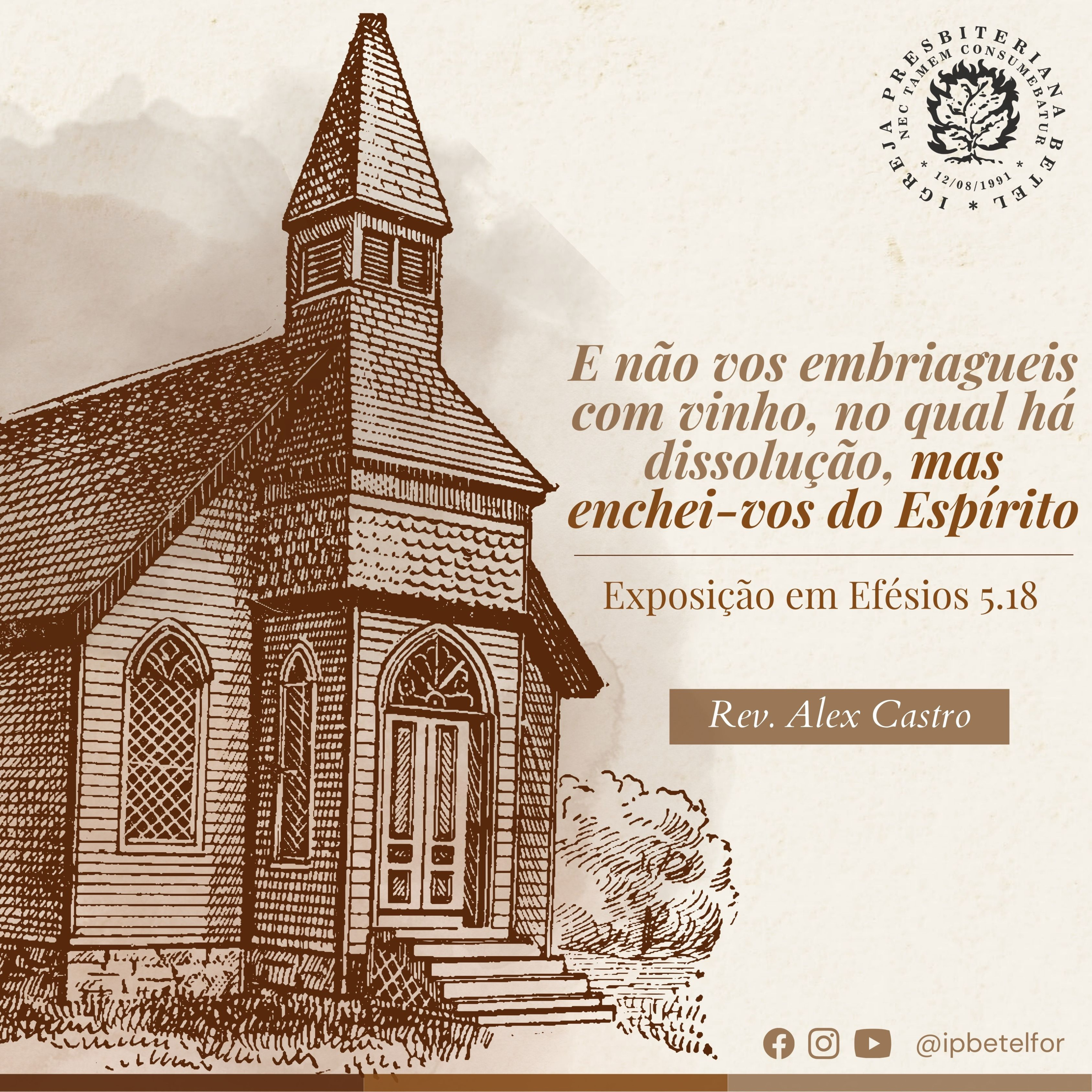 Exposição em Efésios 5.18 | Rev. Alex Castro episode artwork