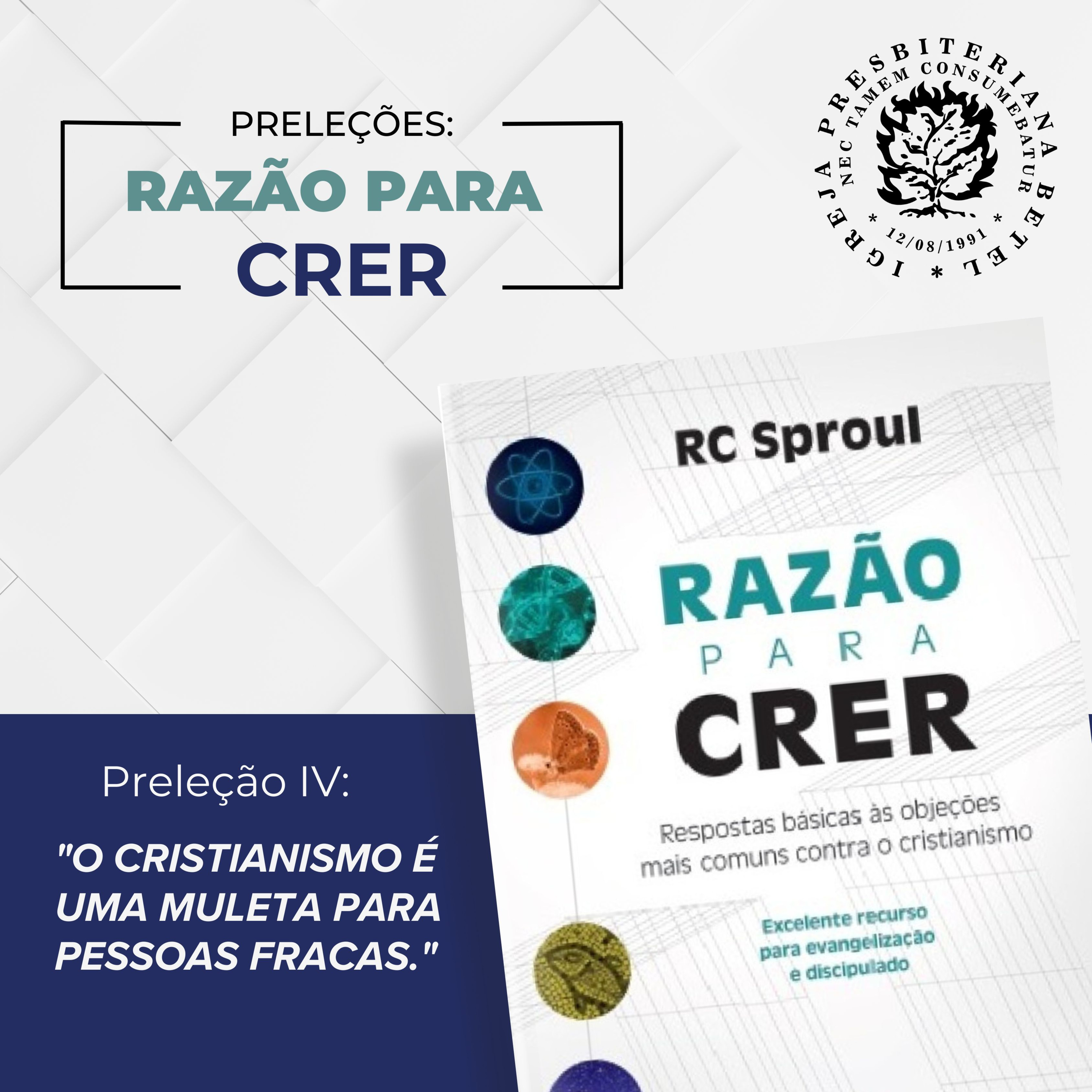 Preleção IV: "O cristianismo é uma muleta para pessoas fracas." | Rev. Alex Castro episode artwork