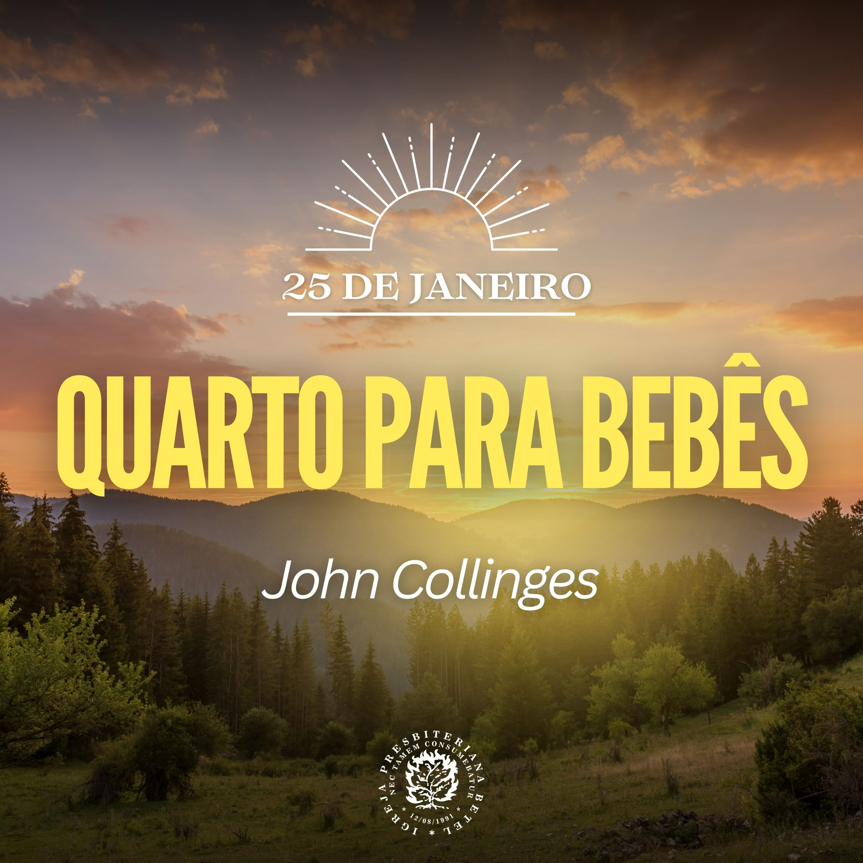 25 de Janeiro - Quarto para bebês | John Collinges | Devocional Diário episode artwork