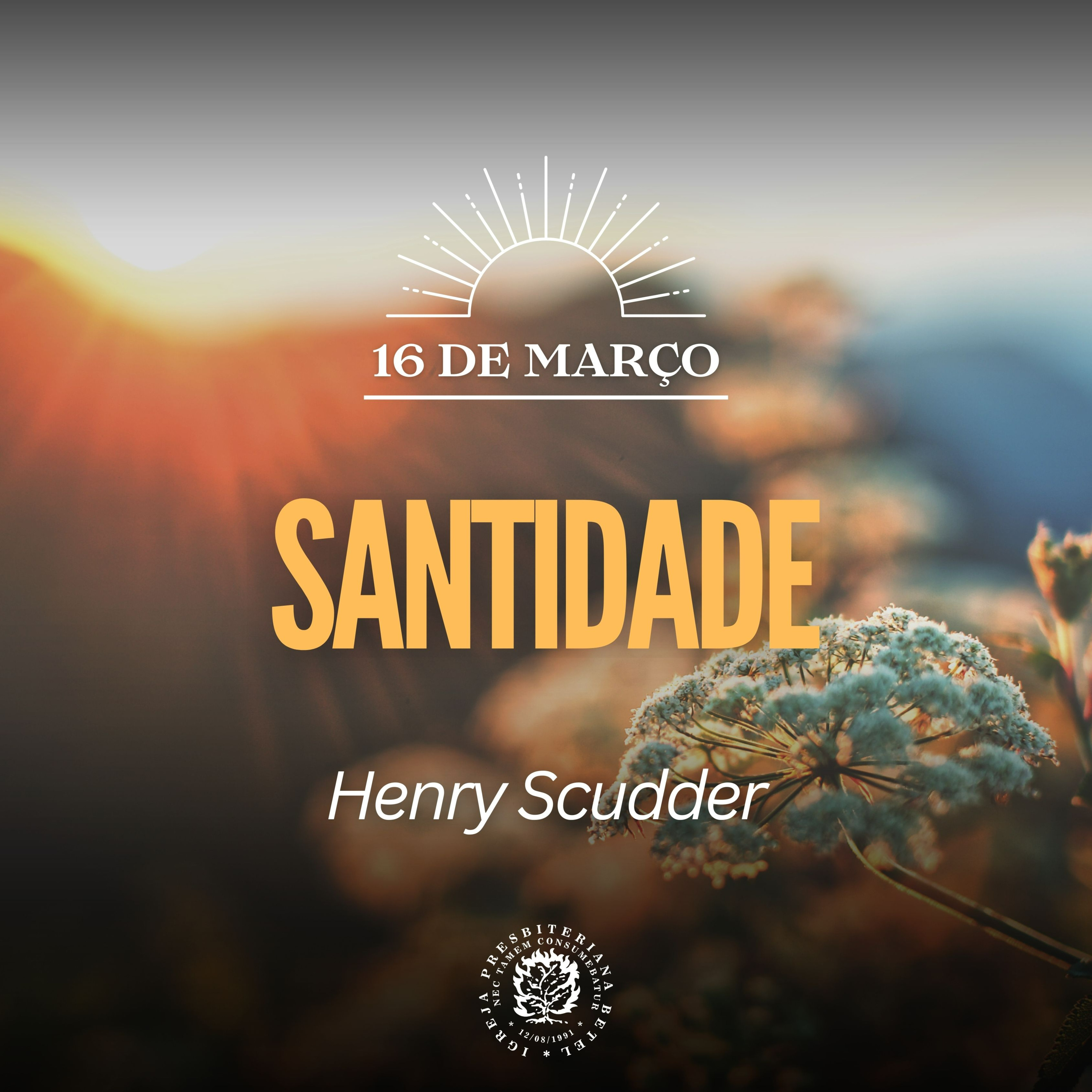 16 de Março - Santidade | Henry Scudder | Devocional Diário episode artwork