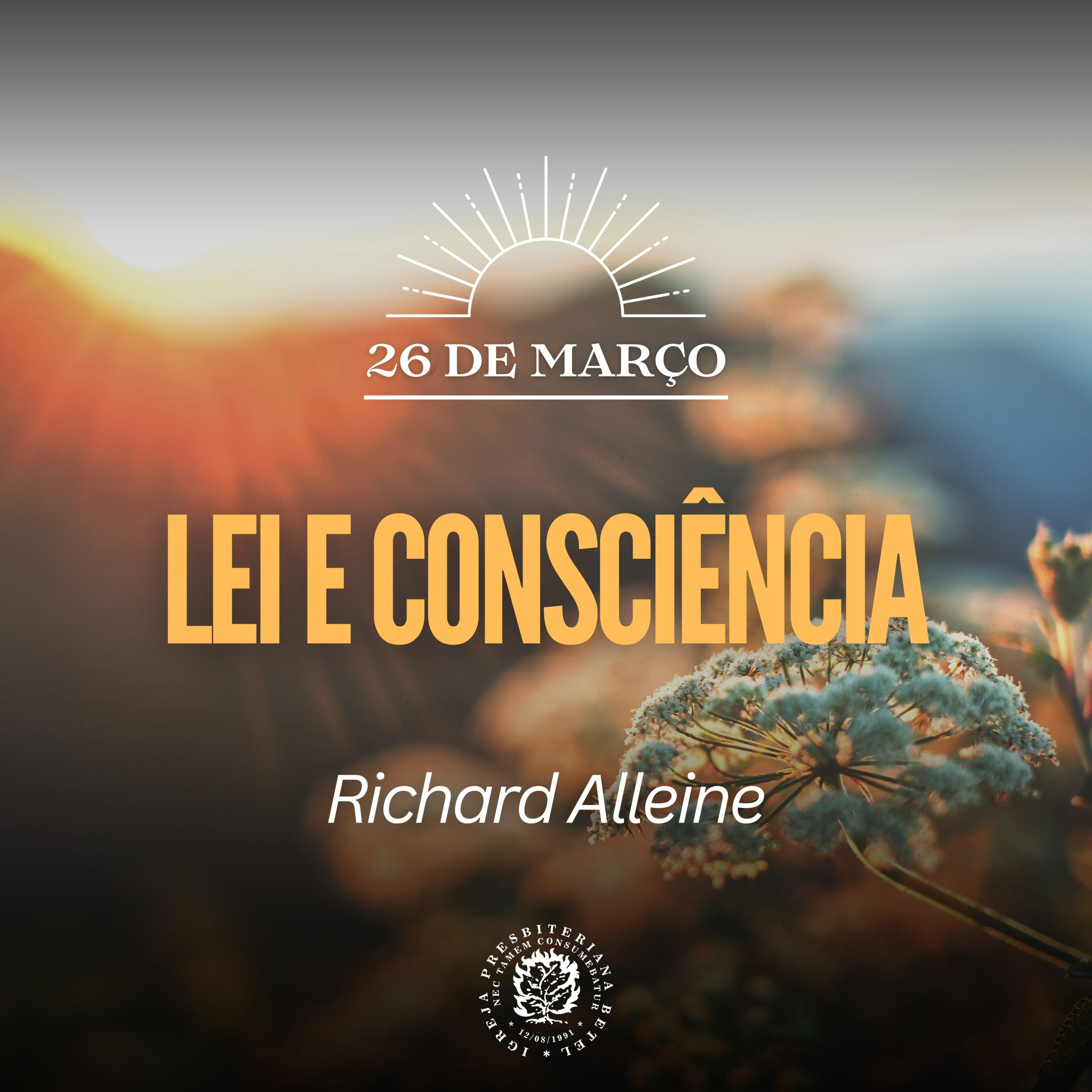 26 de Março - Lei e consciência | Robert Bolton | Devocional Diário episode artwork