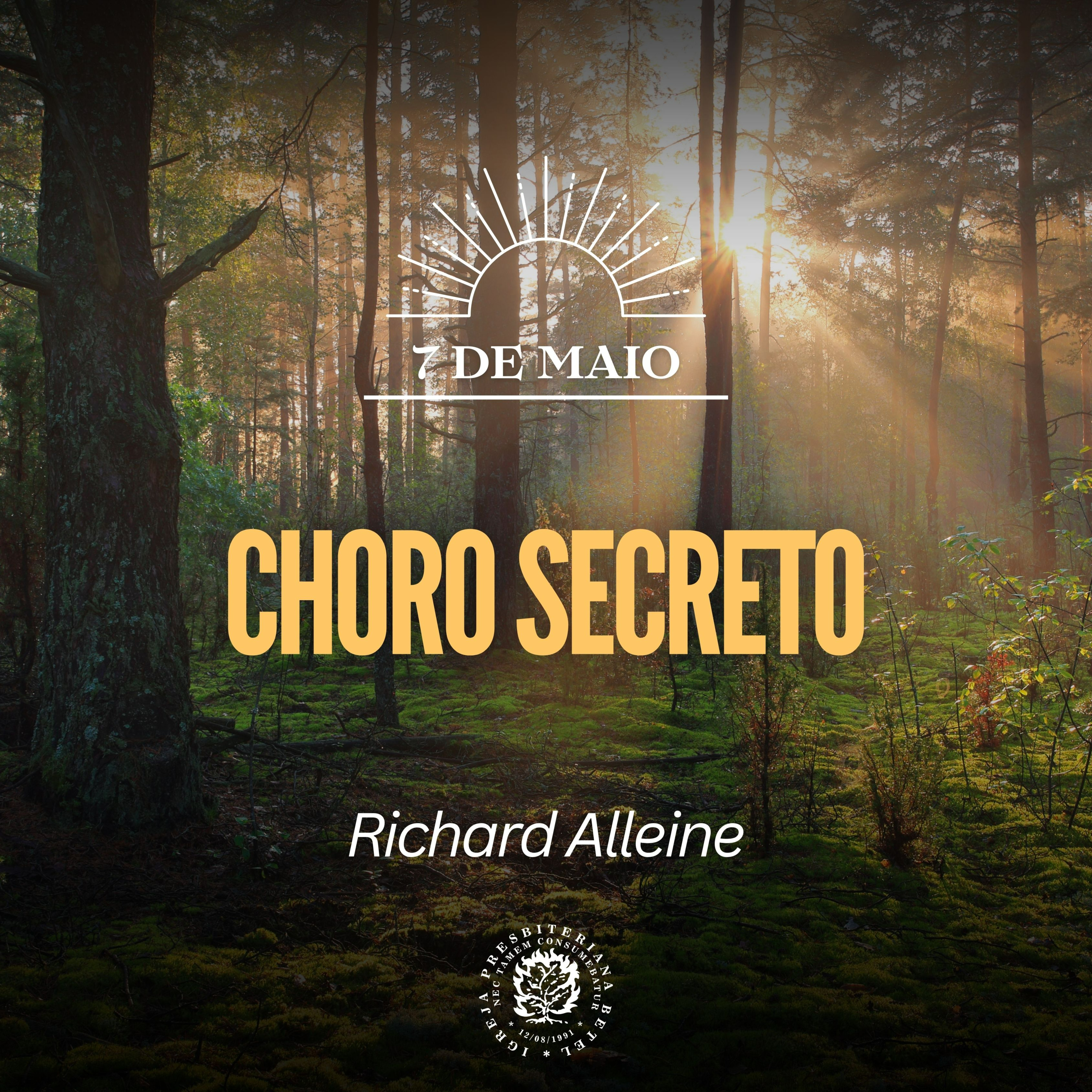 7 de Maio - Choro secreto | Richard Alleine | Devocional Diário episode artwork