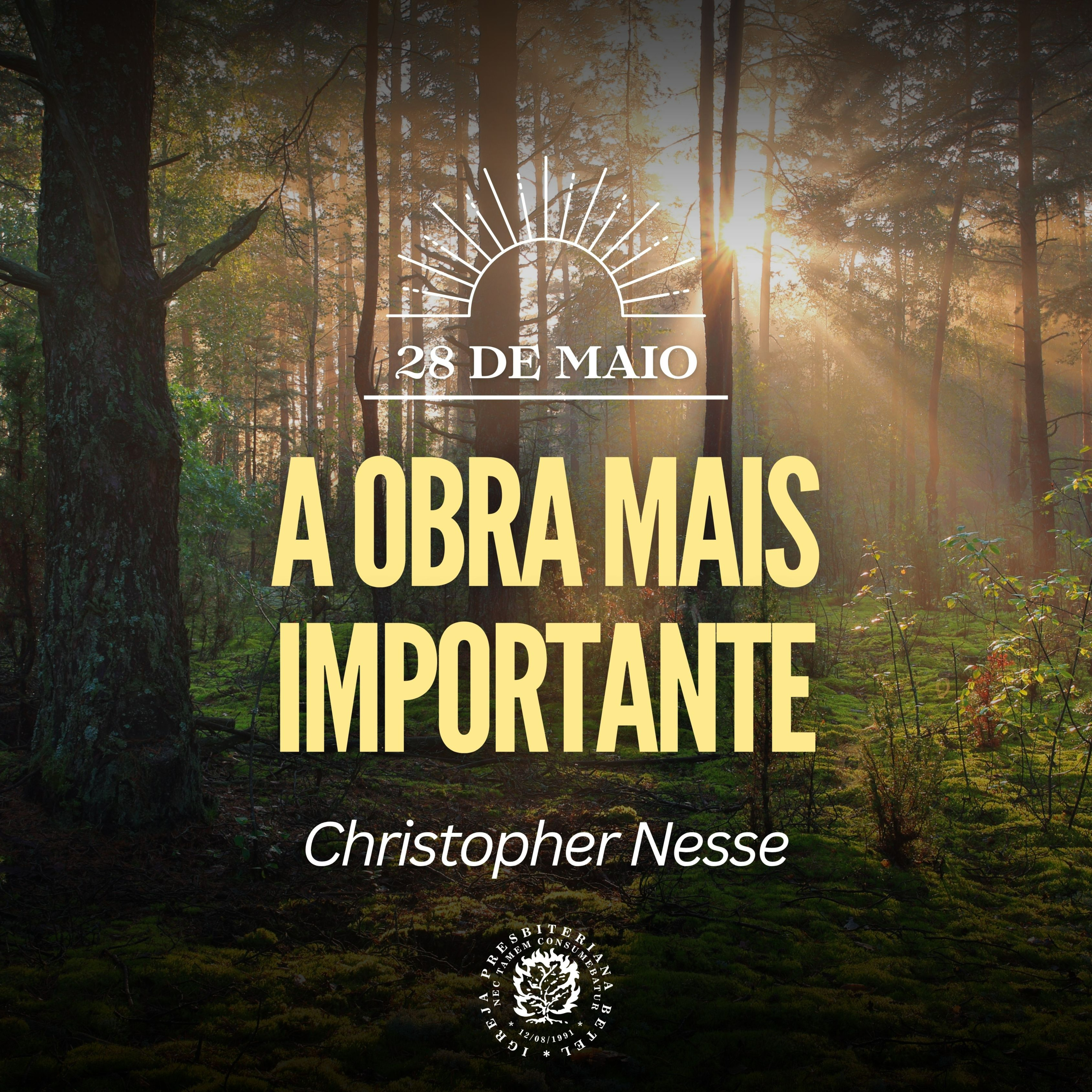 28 de Maio - A obra mais importante | Christopher Nesse | Devocional Diário episode artwork