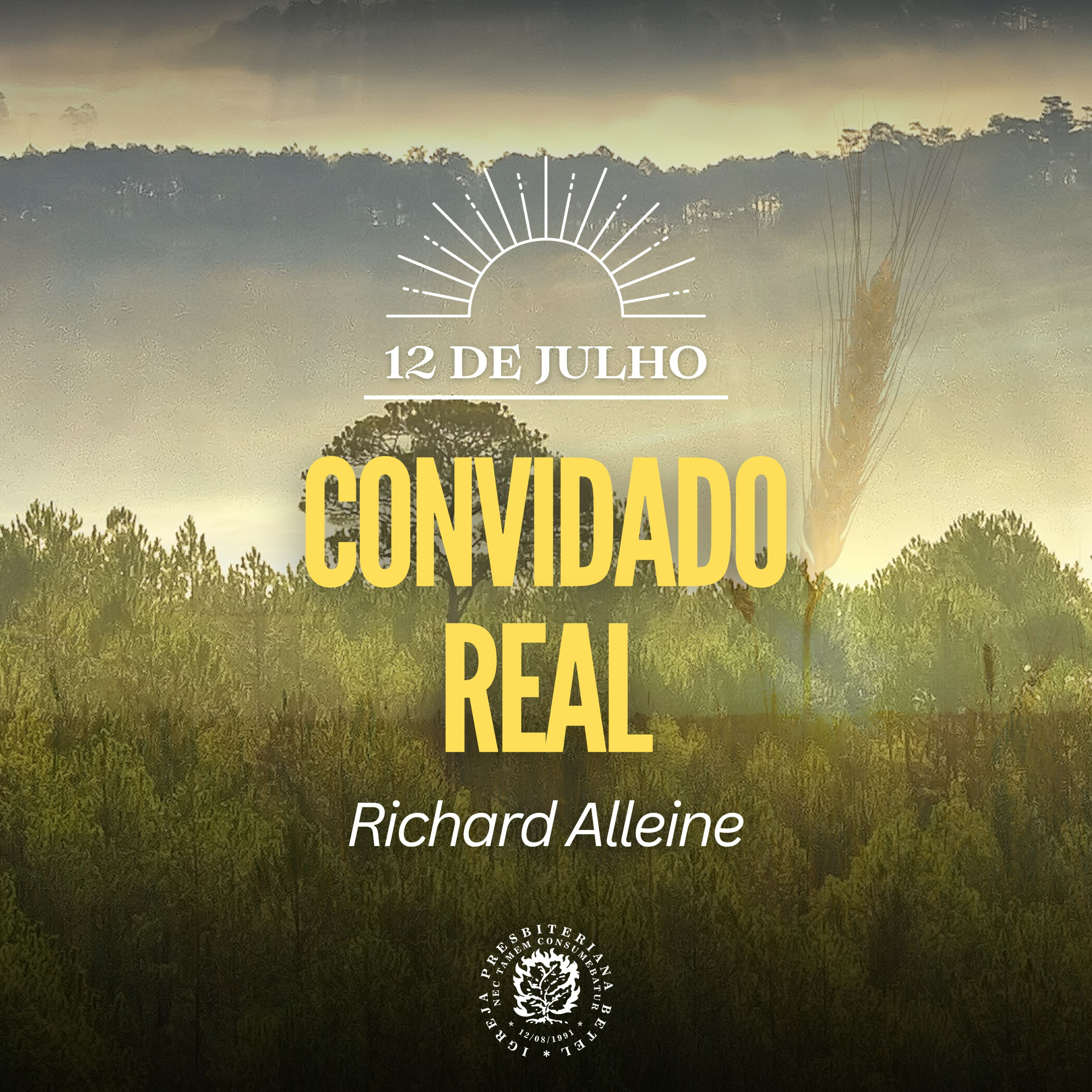 12 de Julho - Convidado real | Richard Alleine | Devocional Diário  episode artwork