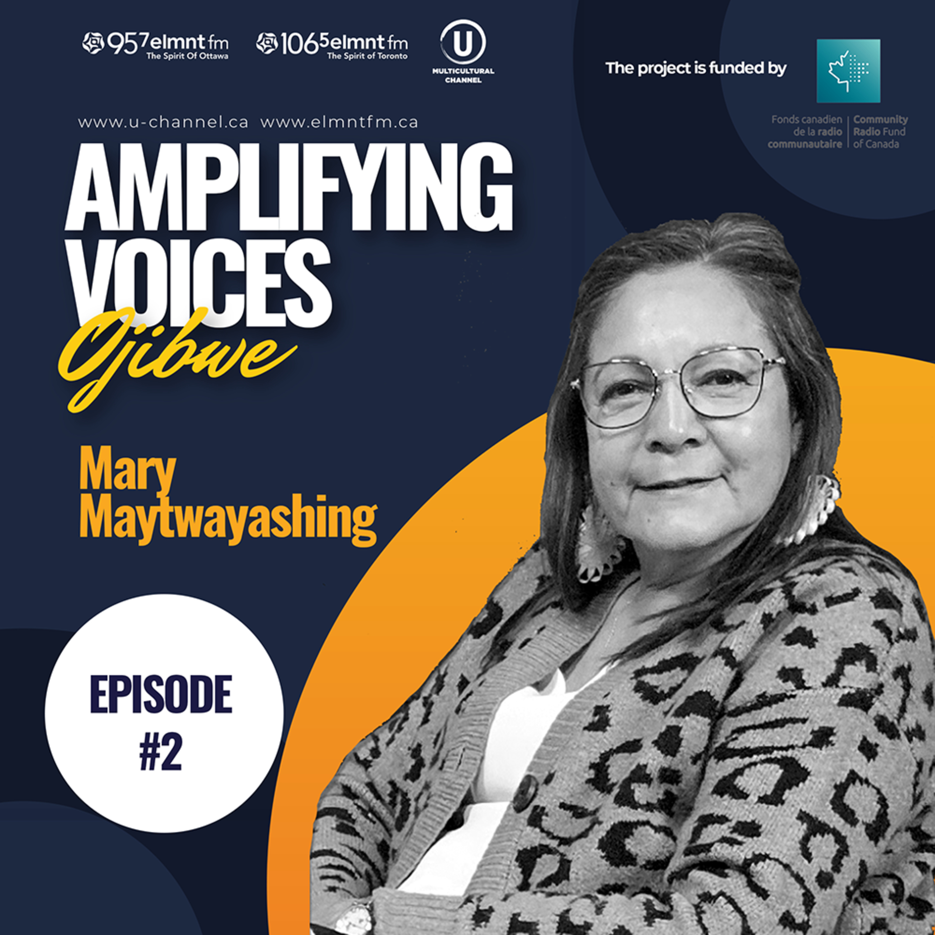 Amplifying Voices: Mary Maytwayashing E2 / Ojibwe episode artwork