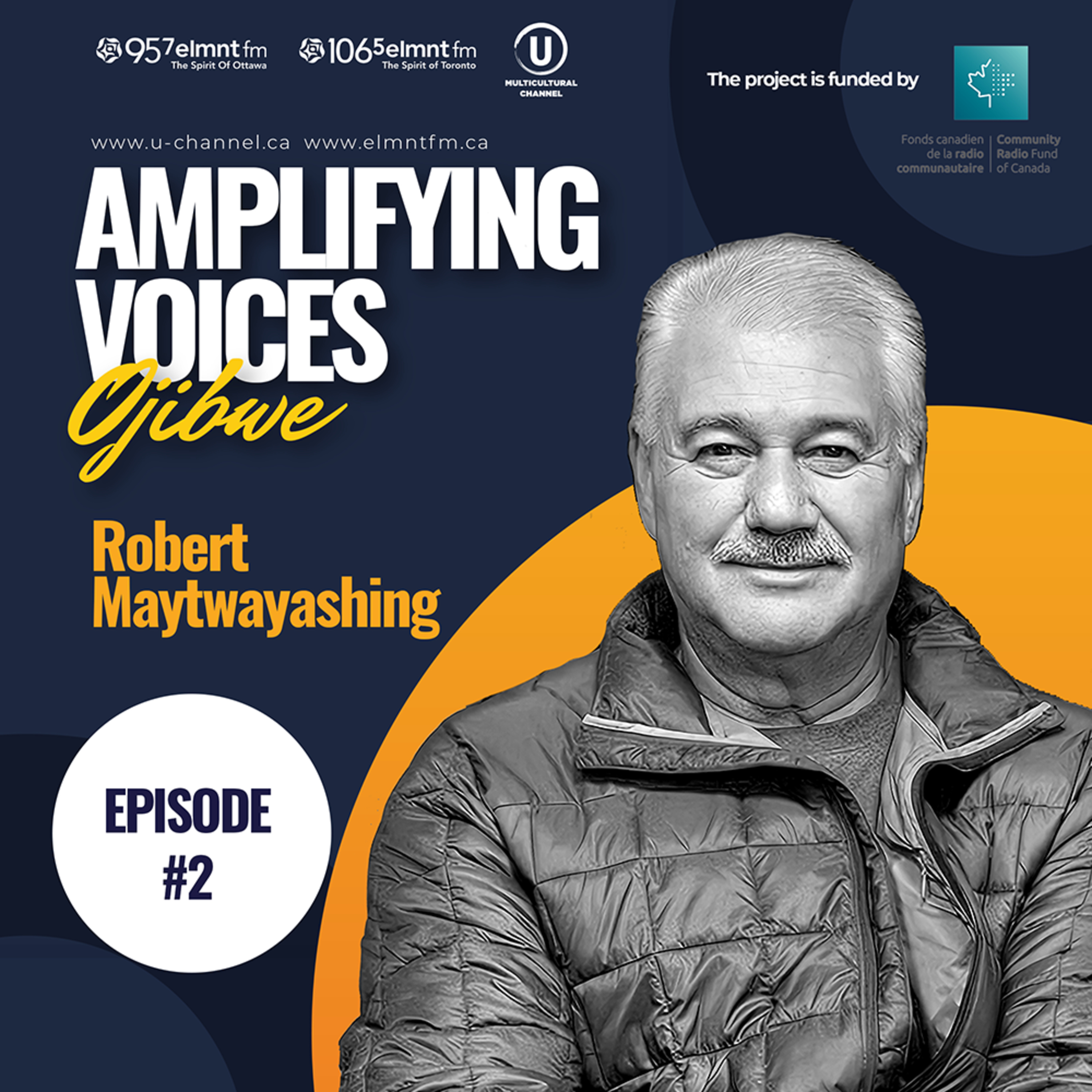 Amplifying Voices: Robert Maytwayashing E2 / Ojibwe episode artwork