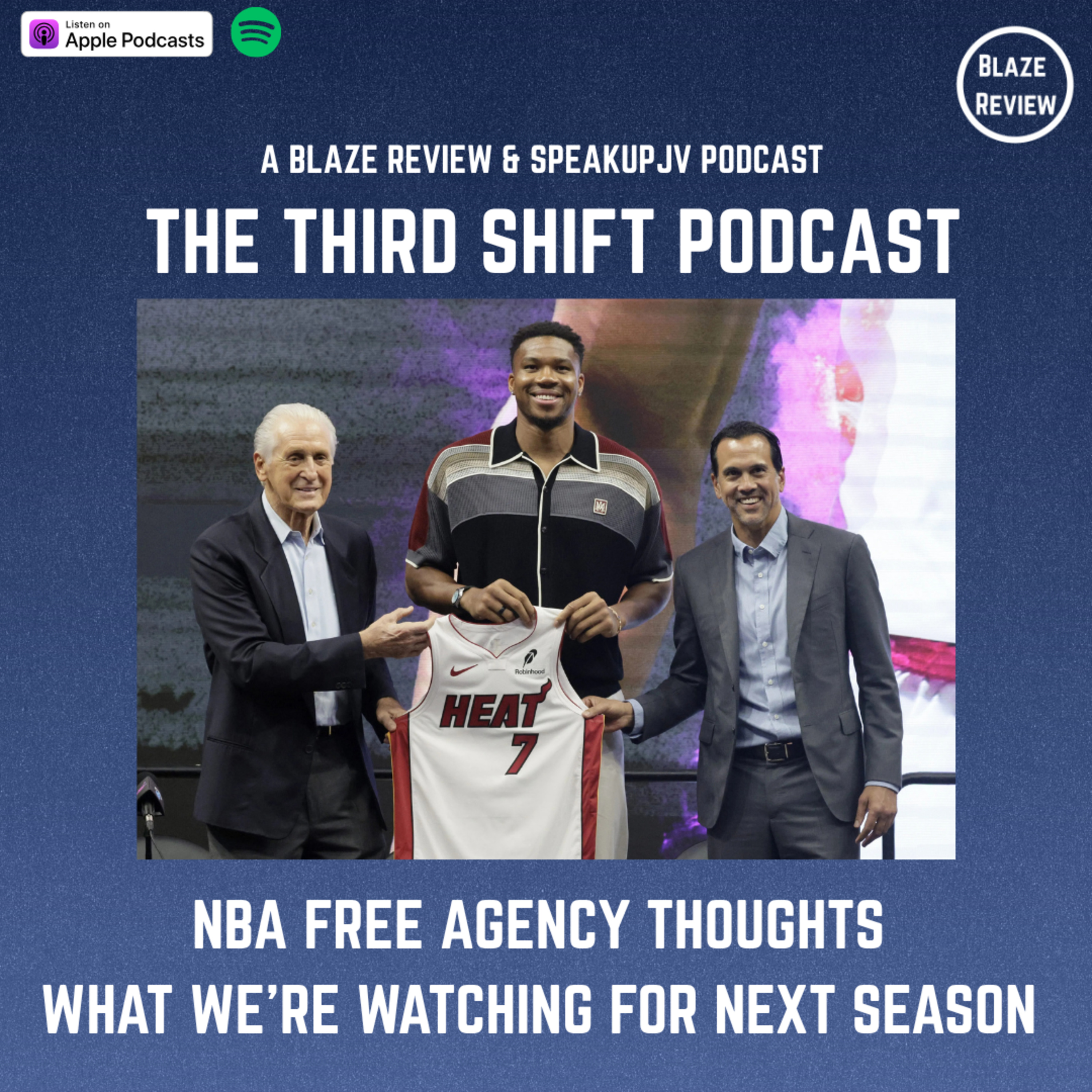 The Third Shift Podcast- NBA Free Agency Thoughts episode artwork