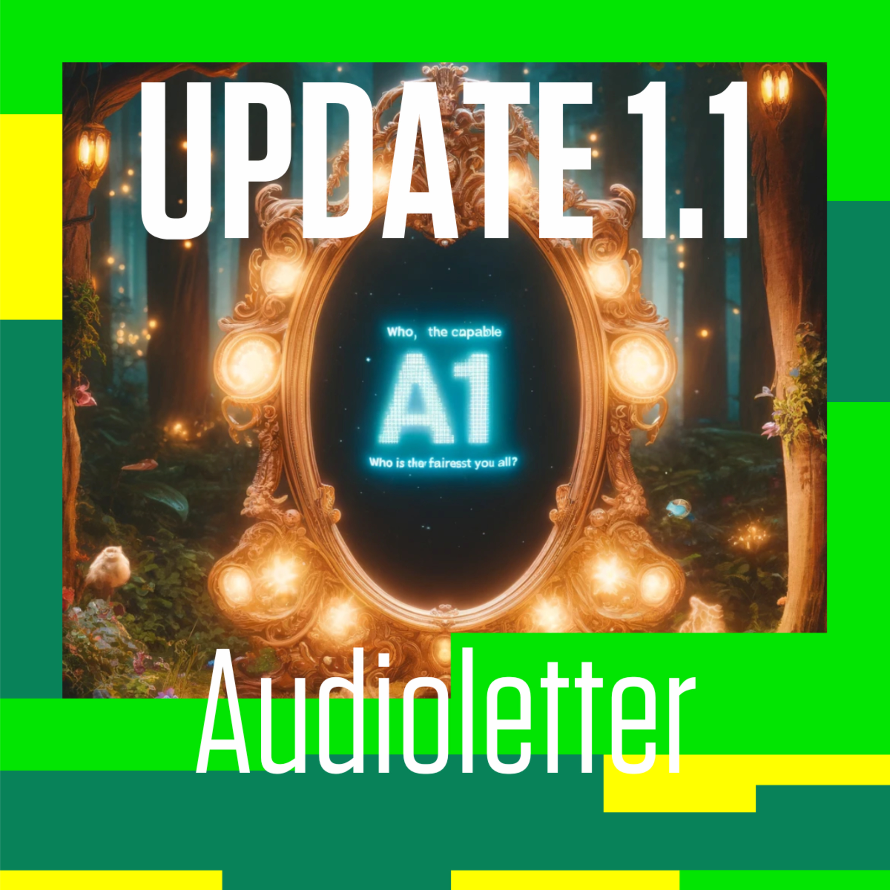 🪞Oglindă oglinjoară, care-i cel mai capabil A.I. din... lume? | 🎧 AUDIOLETTER UPDATE 1.1 | 🗞️ Știrile digital & tech ale lunii mai 2024 episode artwork