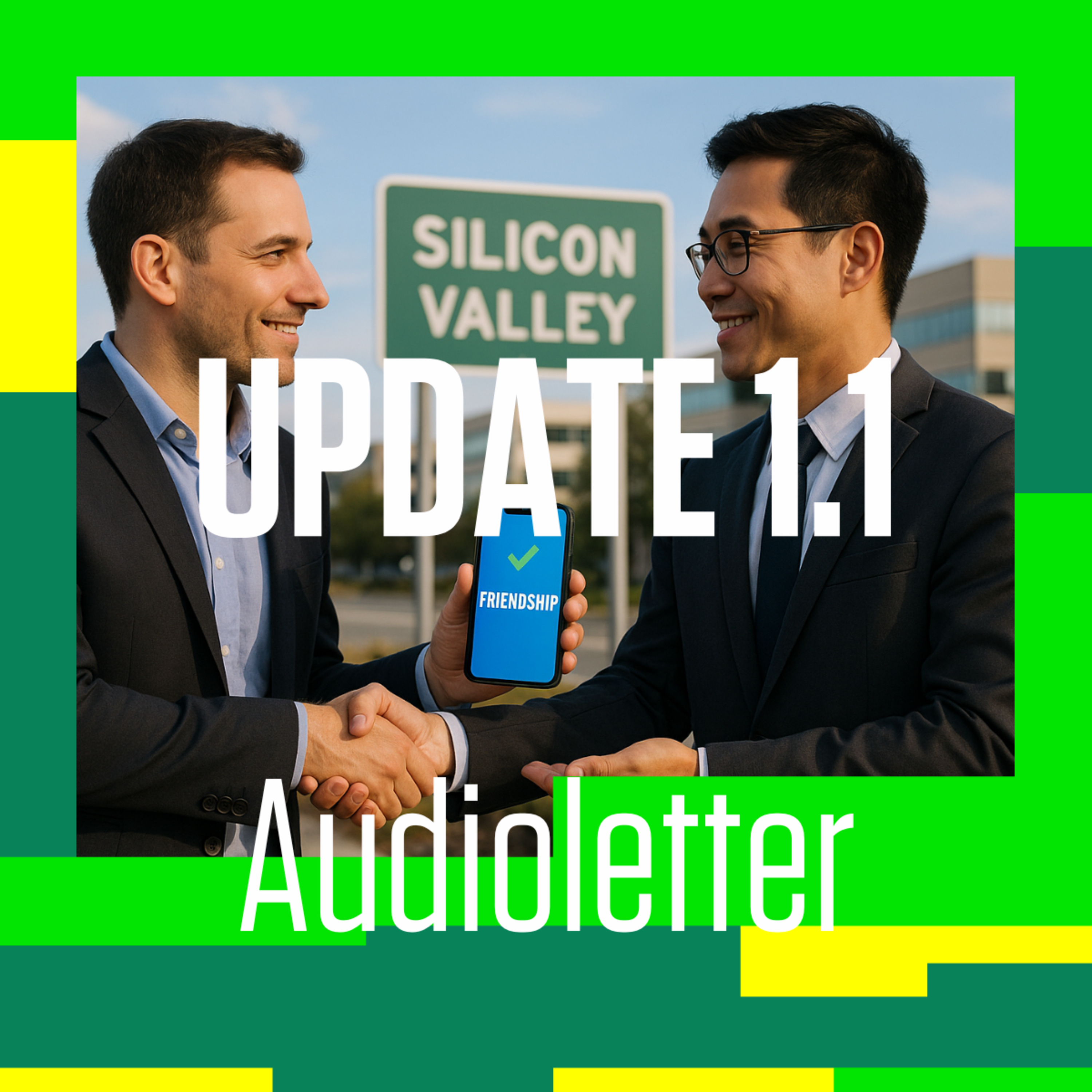 🤔 Cât mai costă o prietenie în Silicon Valley? 🎧 AUDIOLETTER UPDATE 1.1 | 🗞️ Știrile digital & tech ale lunii mai 2025