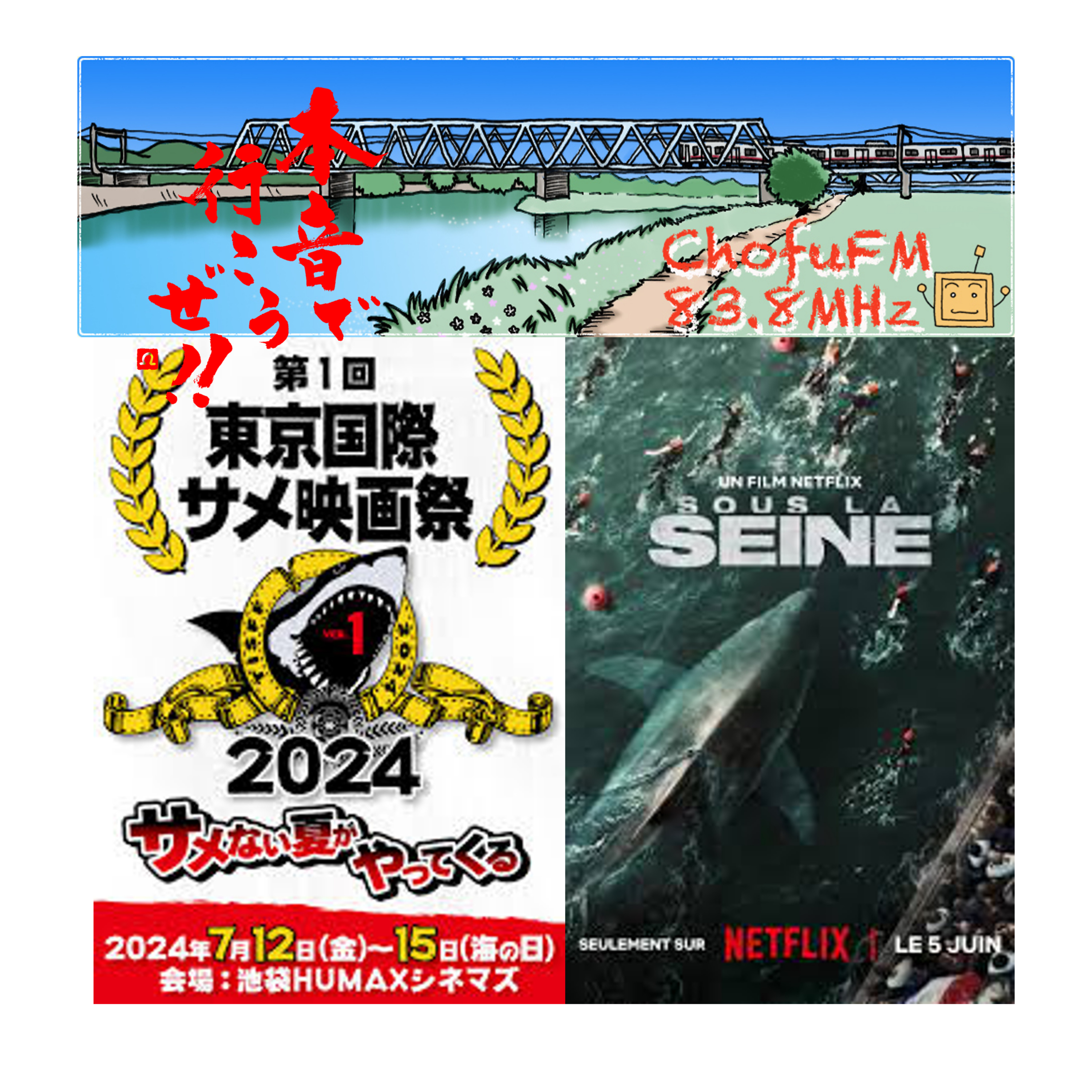 第247回　みんなサメ映画すきなの？映画「セーヌ川の水面の下で」面白い episode artwork