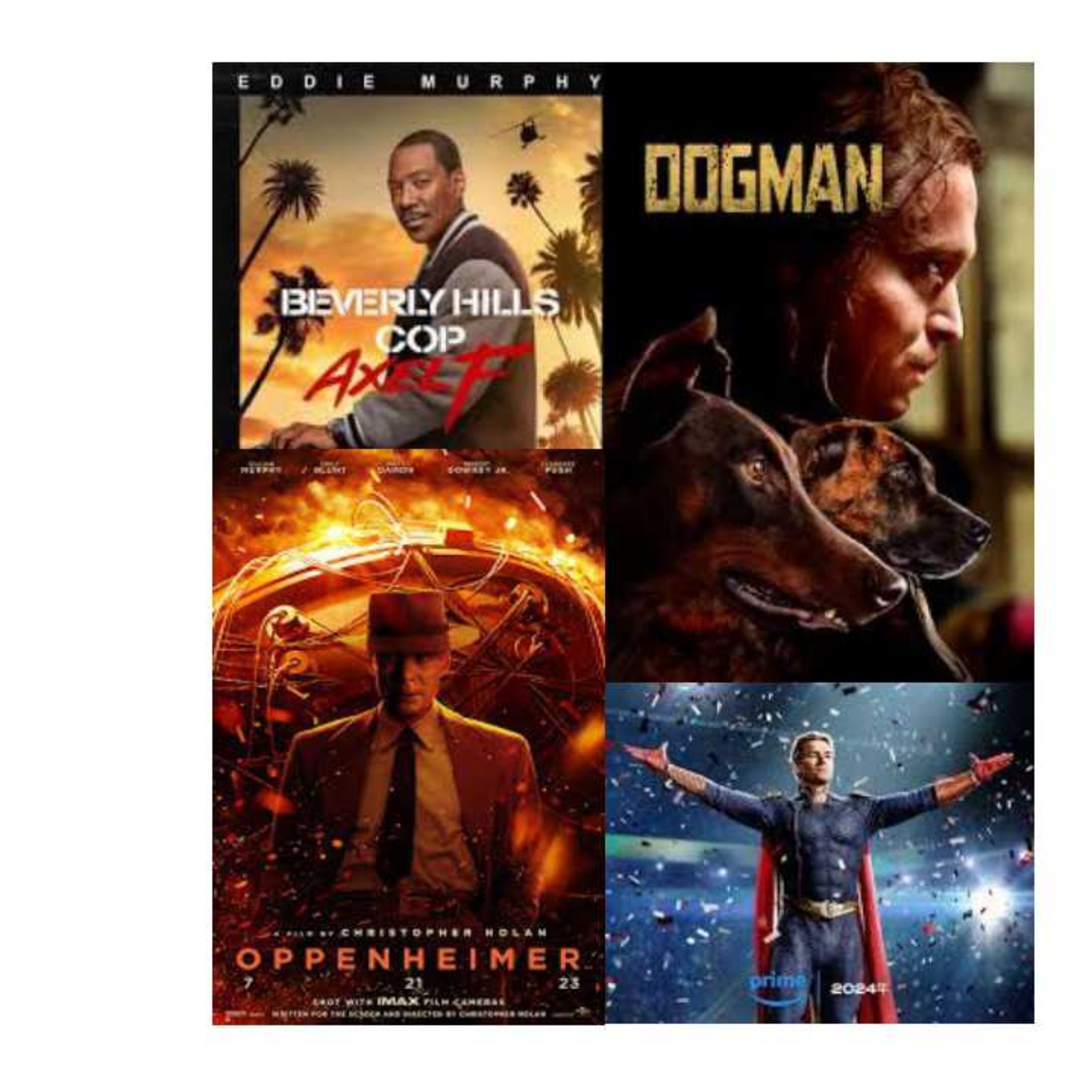 久しぶりの水曜更新　最近のオススメ映画「ビバリーヒルズ・コップ」「DOGMAN」「オッペンハイマー」と最悪の選択？ episode artwork