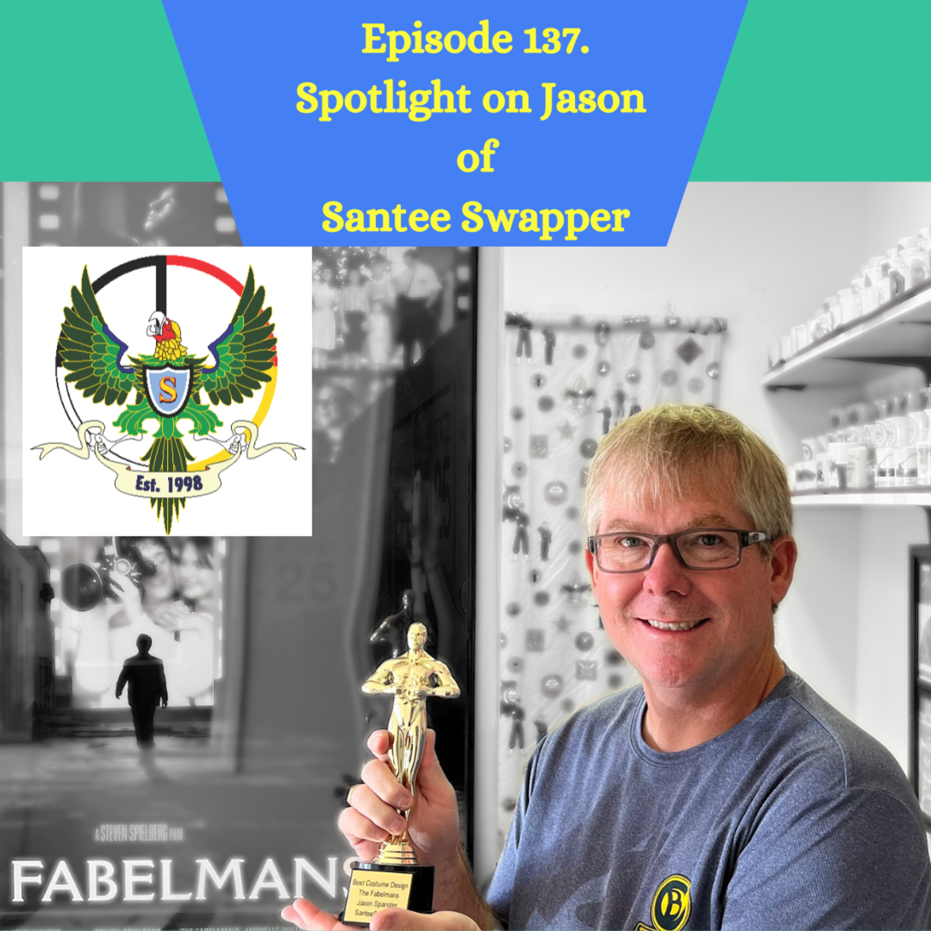 Episode 137. C Chats Spotlight: Jason Spangler of Santee Swapper (S3.E33) Boy Scout Niche episode artwork