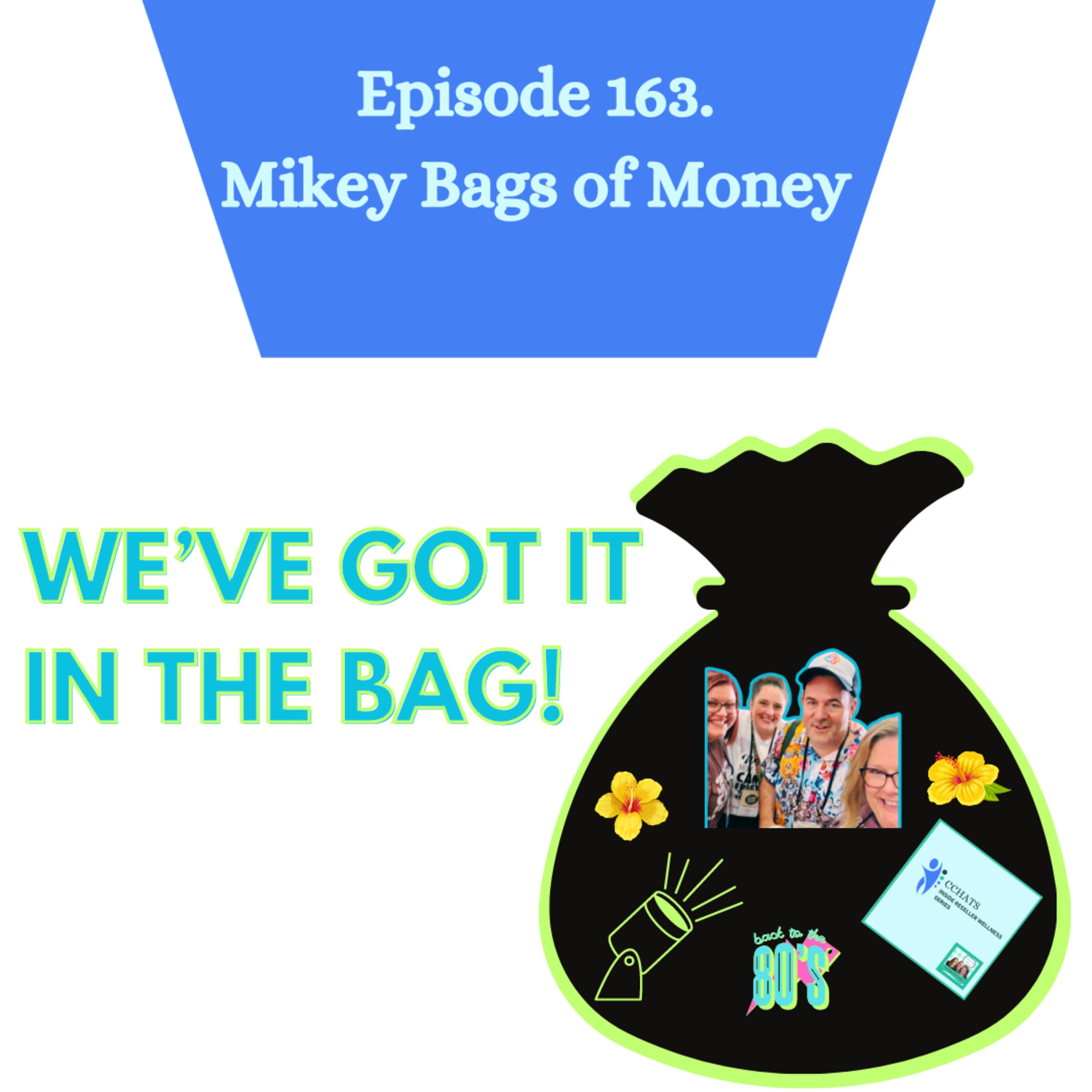 Episode 163. Spotlight on Mikey Bags of Money Inside Reseller Wellness (S4.E7) episode artwork