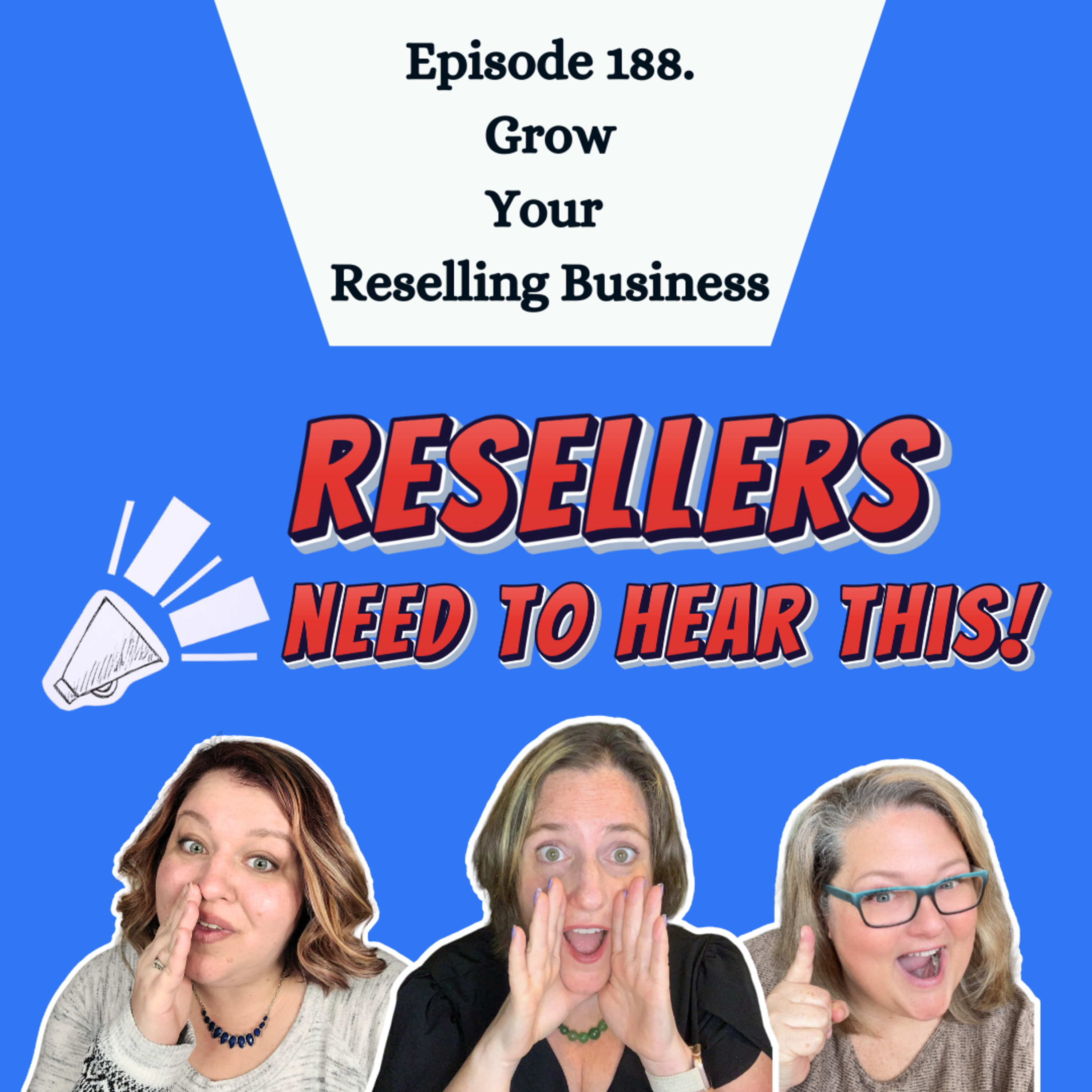 Episode 188. Grow Your Reselling Business. All Resellers Need to Hear This! (S4.E32) episode artwork