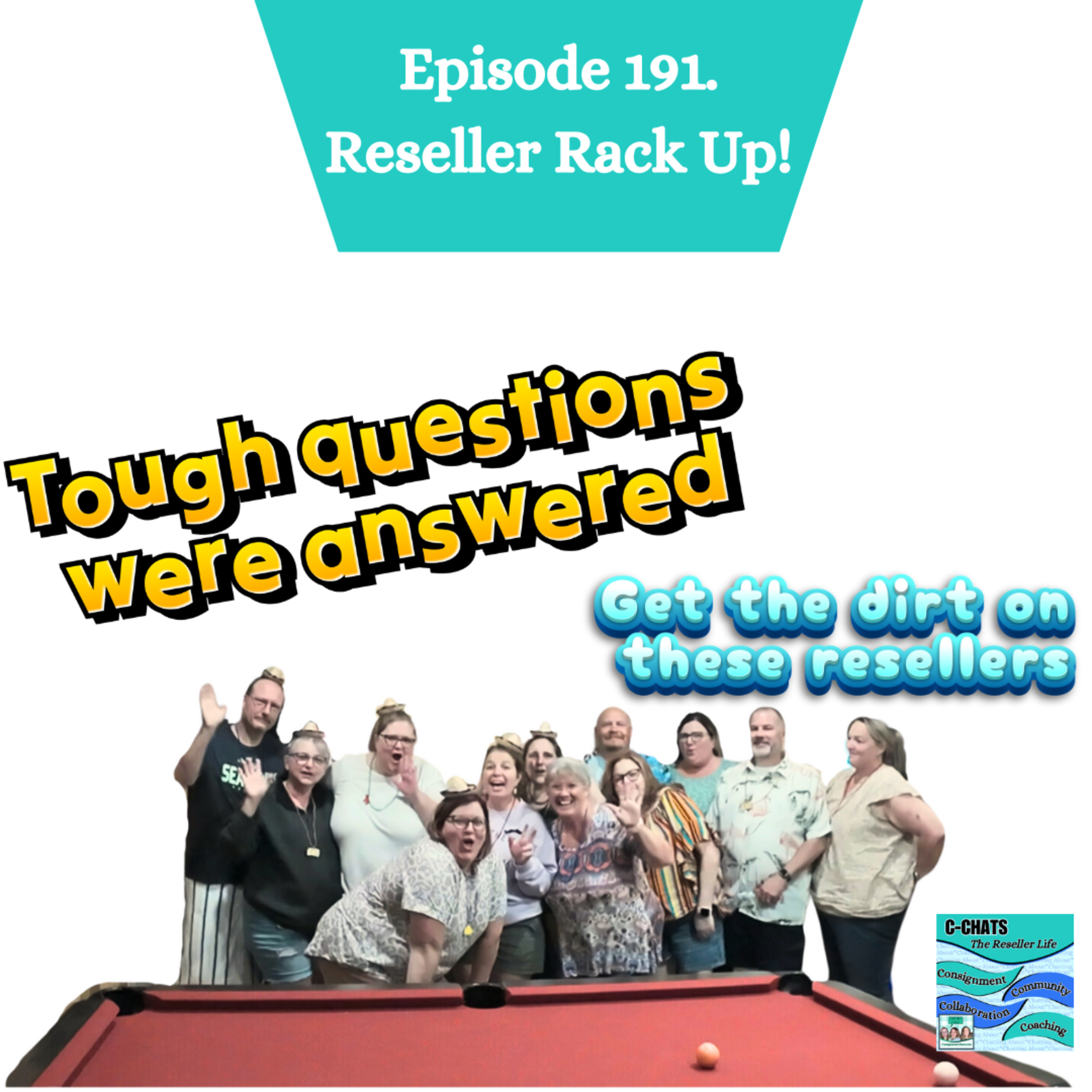 Episode 191. Reseller Rack Up Game Reselling Questions Answered (S4.E35) episode artwork