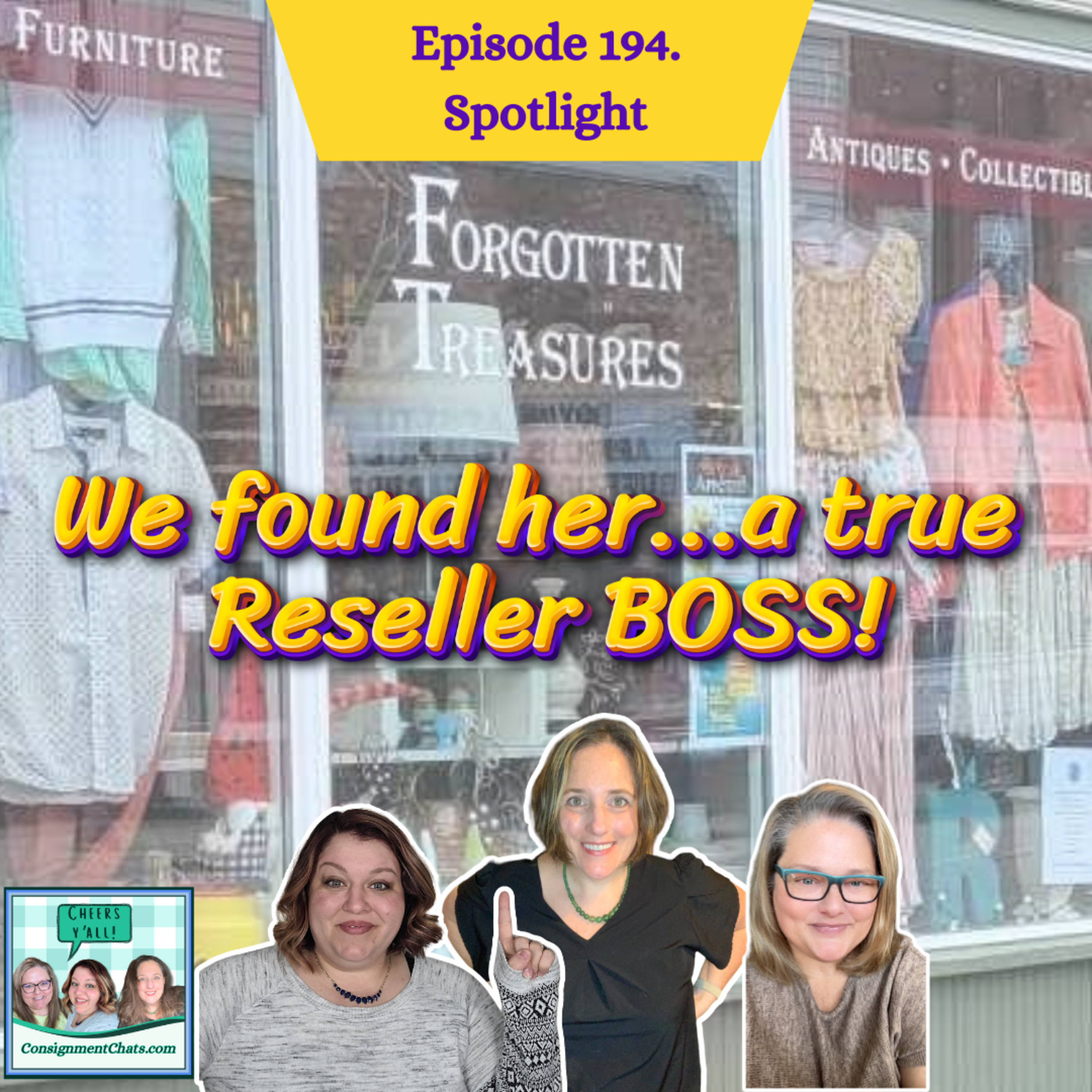 Episode 194. Anna of Forgotten Treasures. Successful Consignment Store Owner (S4.E38) episode artwork