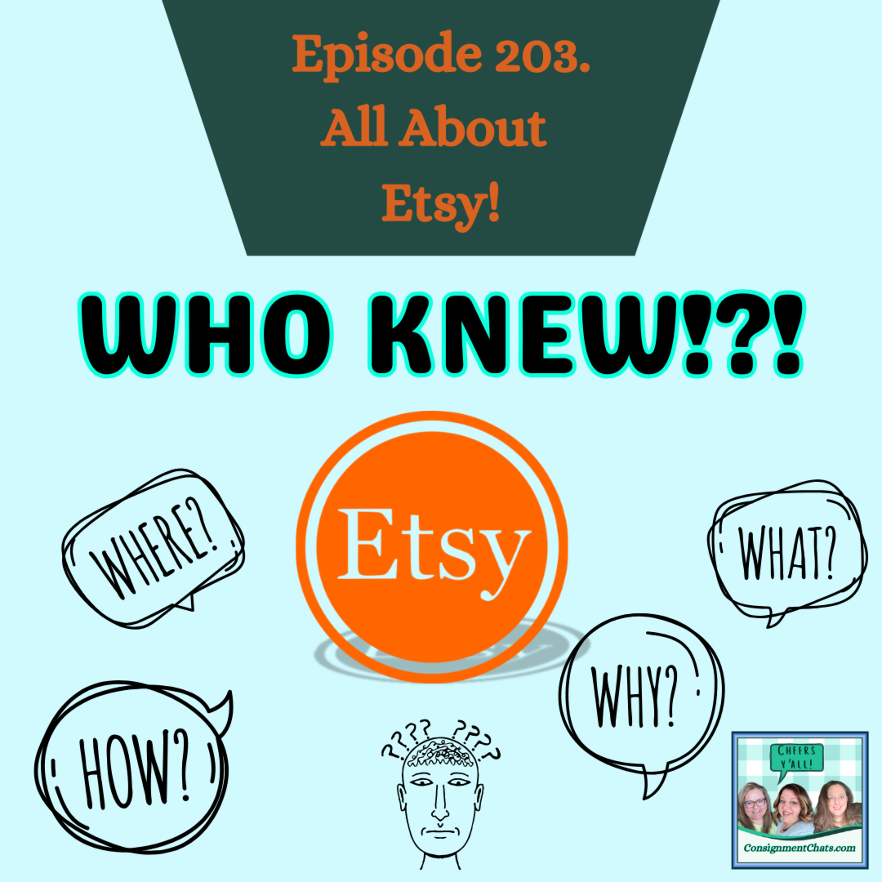 Episode 203. Resellers Don't Sleep on Etsy! A Great Selling Platform (S4.E47) episode artwork