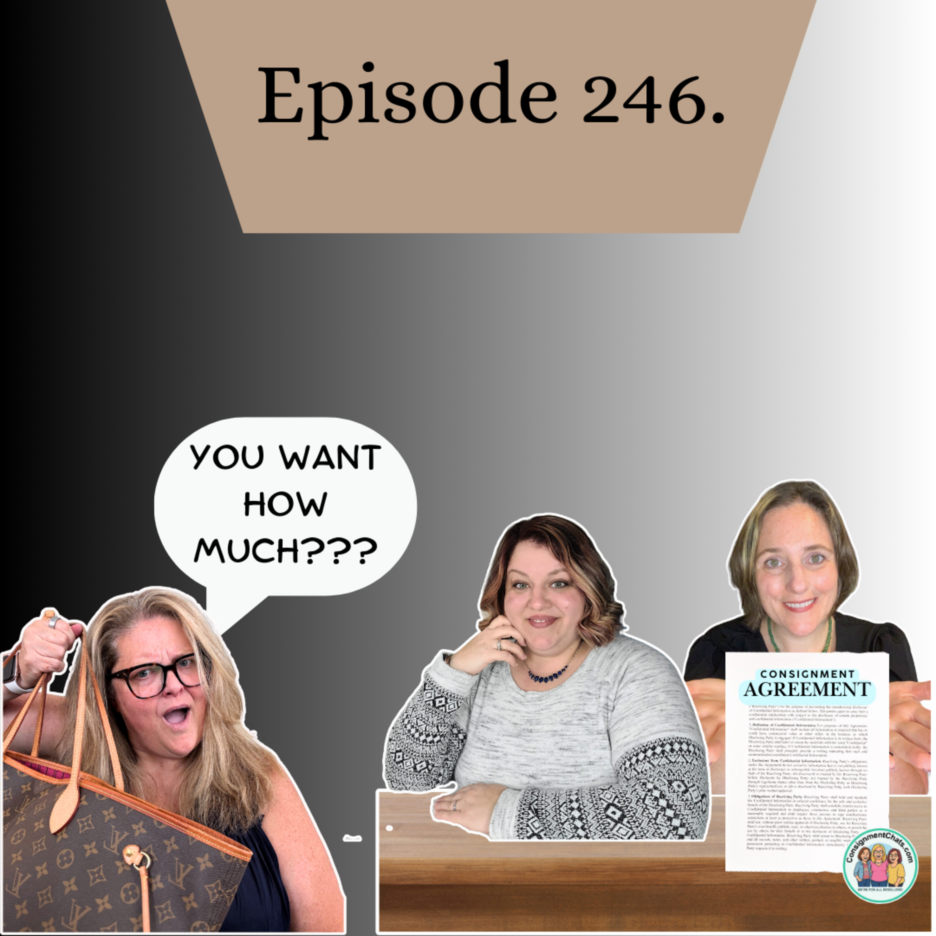 Episode 246. The Great Consignment Debate: Who Deserves More, Shops or Consignors?(S5.E37) episode artwork