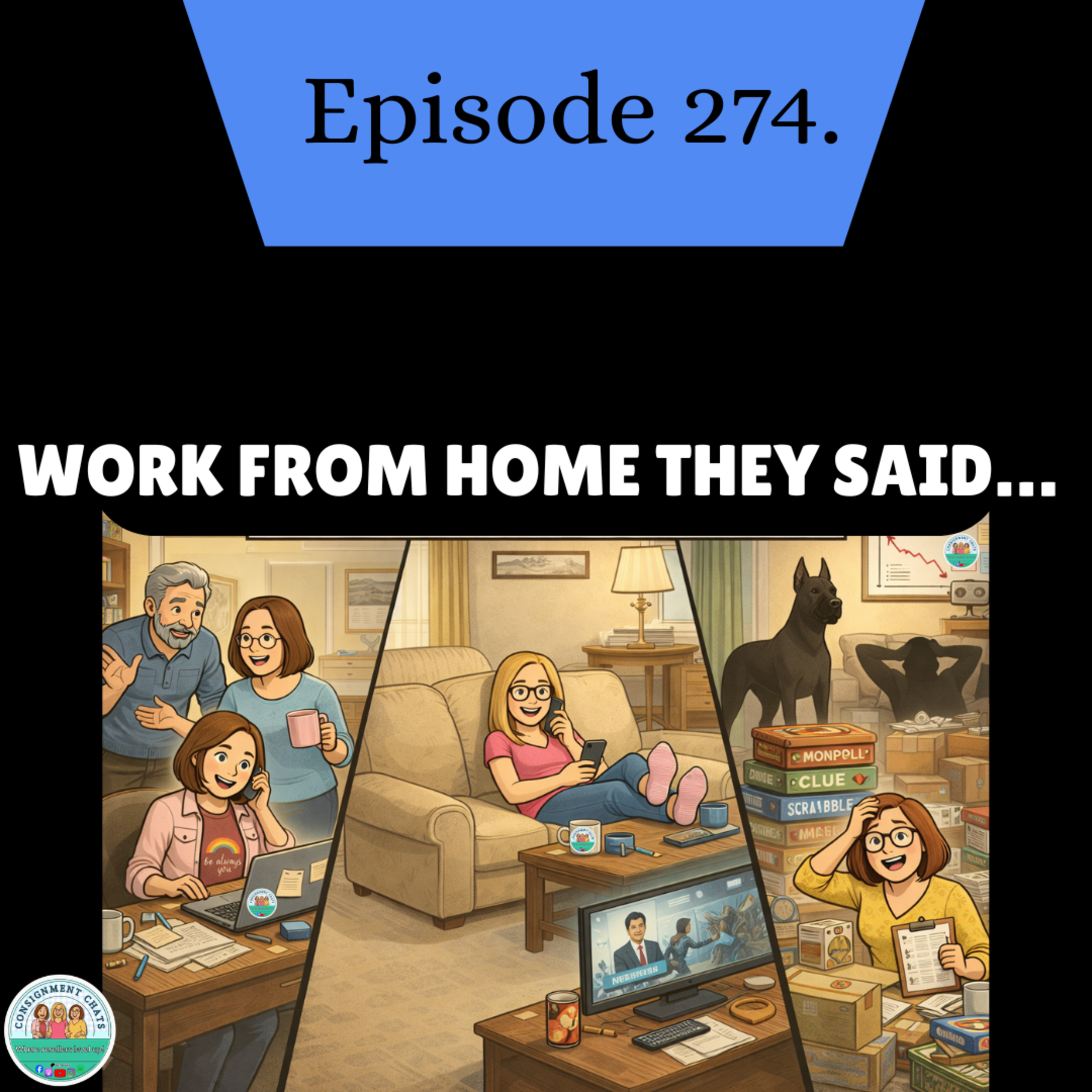 Episode 274. Working From Home as a Reseller: Freedom, Burnout & Losing Focus (S6.E13) episode artwork