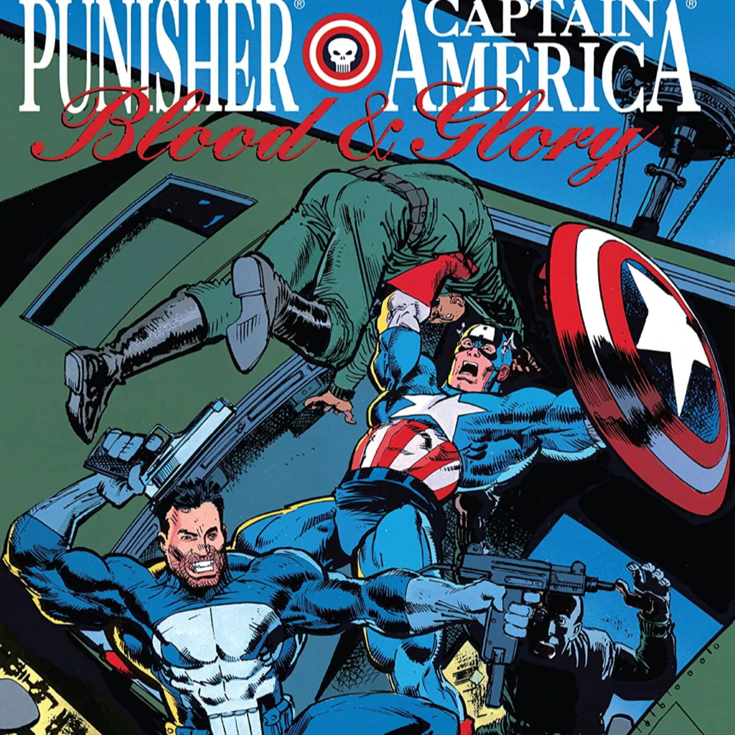 #142: Part 1 Punisher/Captain America: Blood & Glory (1992) D.G. Chichester / Margaret Clark / Klaus Janson