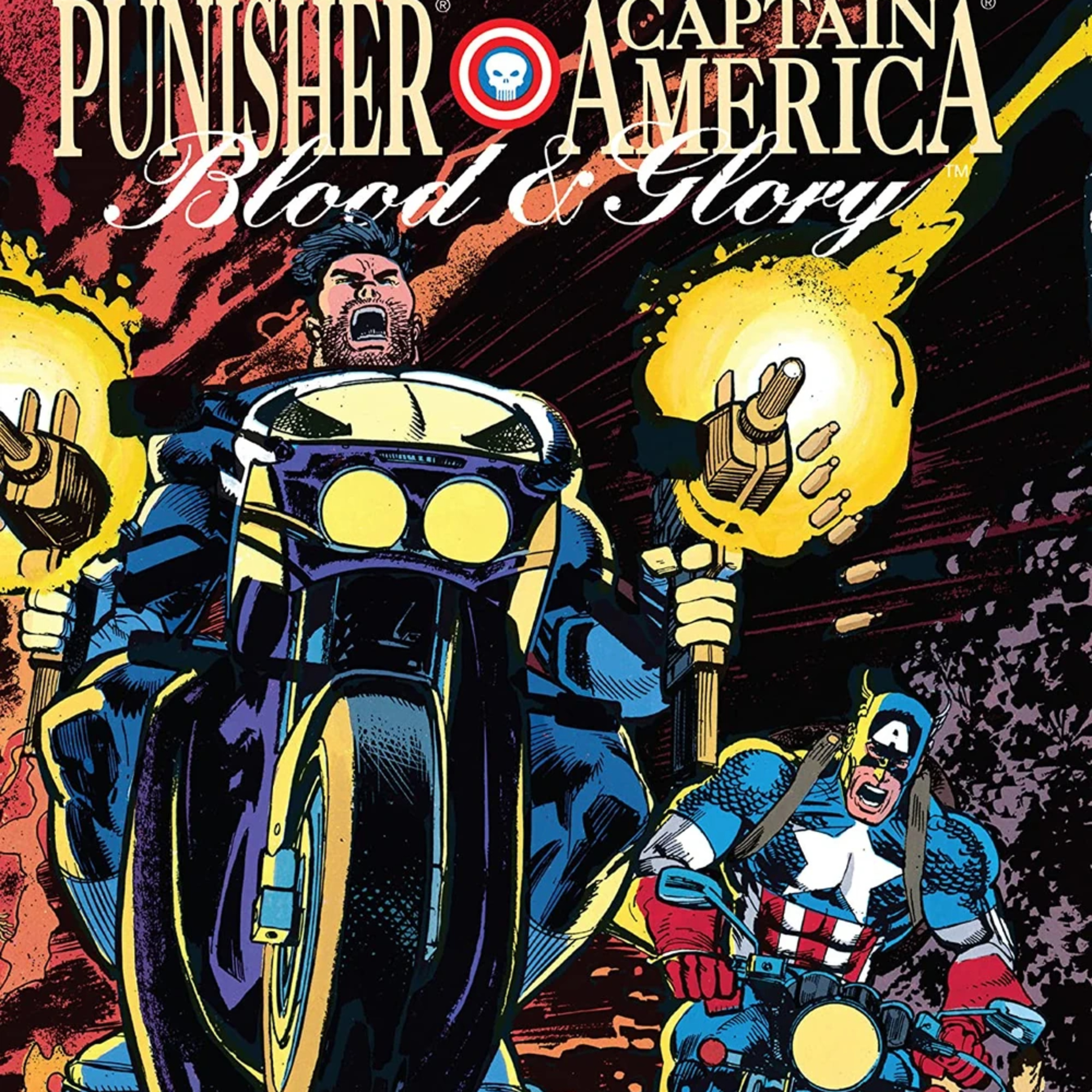 #143: Part 2 Punisher/Captain America: Blood & Glory (1992) D.G. Chichester / Margaret Clark / Klaus Janson