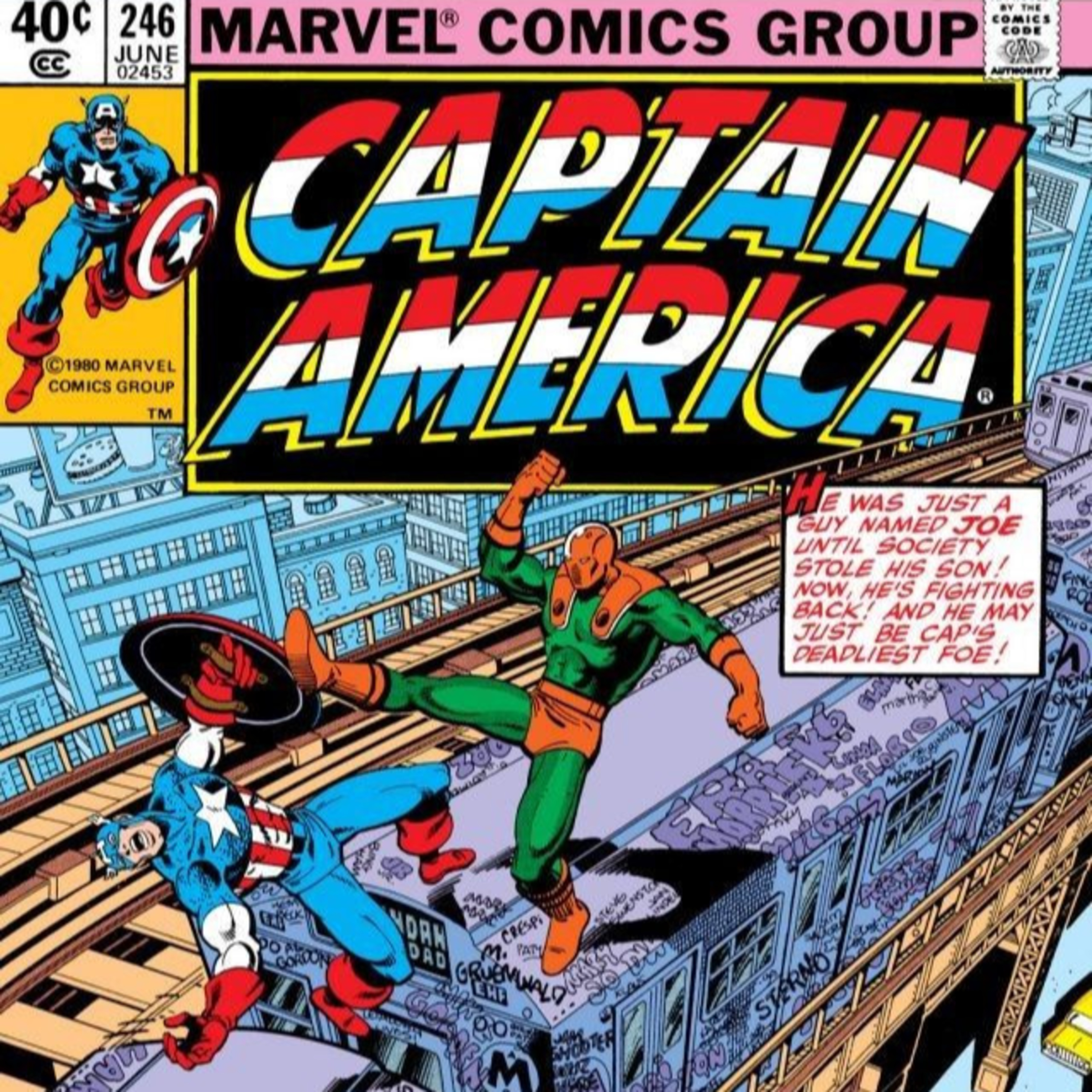#174: Cap #246 - Vs a Guy Named Joe (1980) Peter Gillis / Jerry Bingham