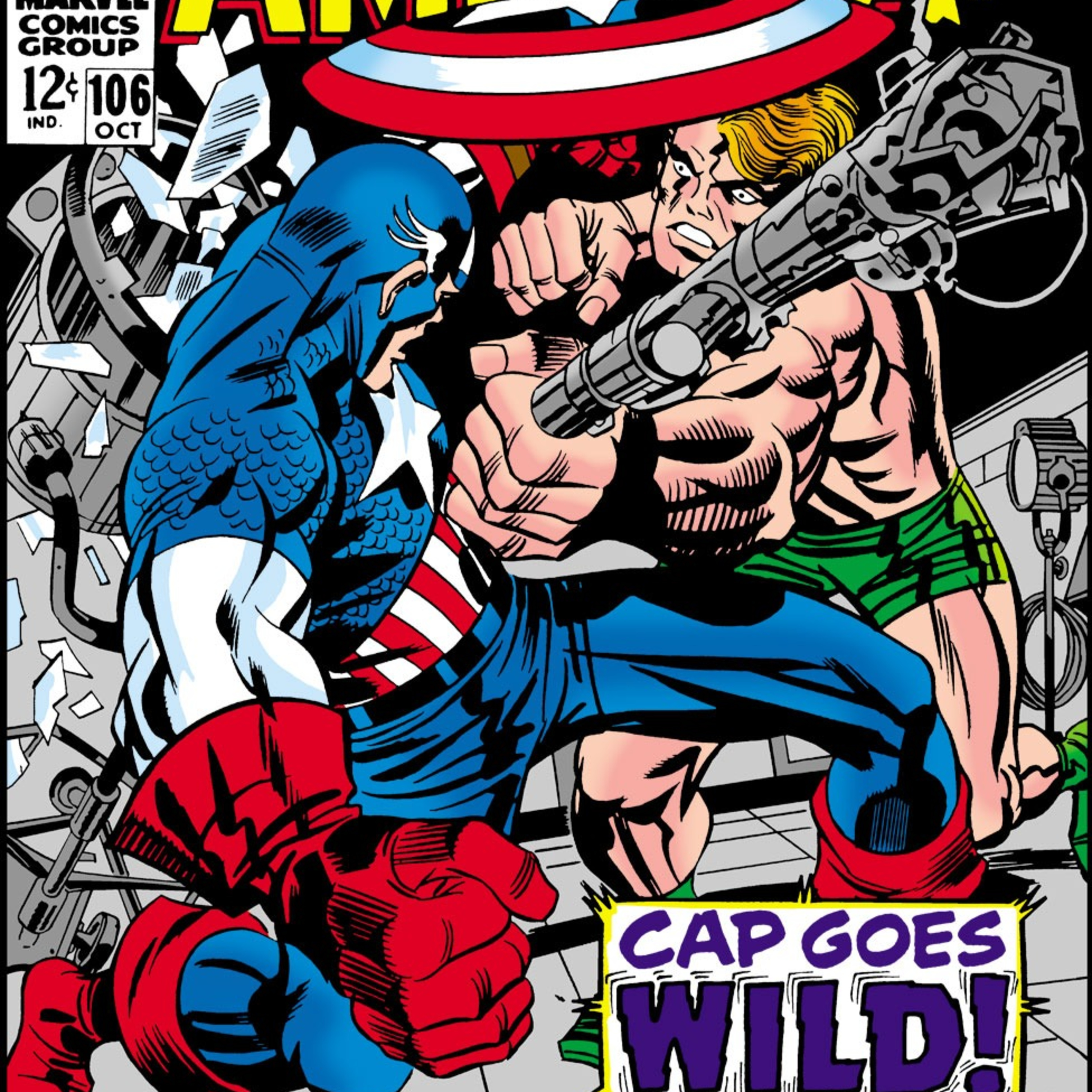 #184: Cap vs Cap?!? (1968) Captain America #106 by Stan Lee / Jack Kirby