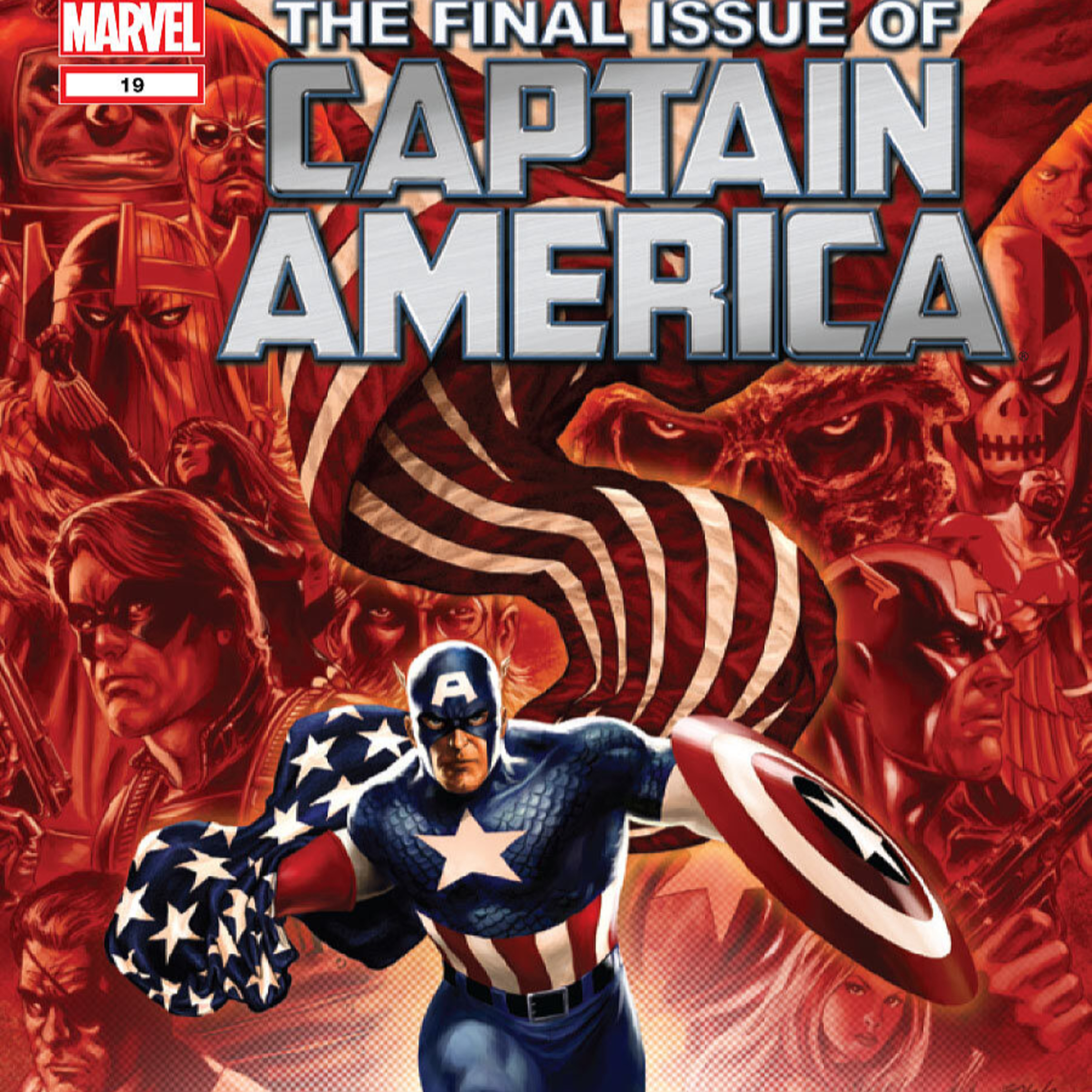 #207: Ed Brubaker's Cap Finale! (2012) Captain America (Vol.6) #19 Ed Brubaker / Steve Epting