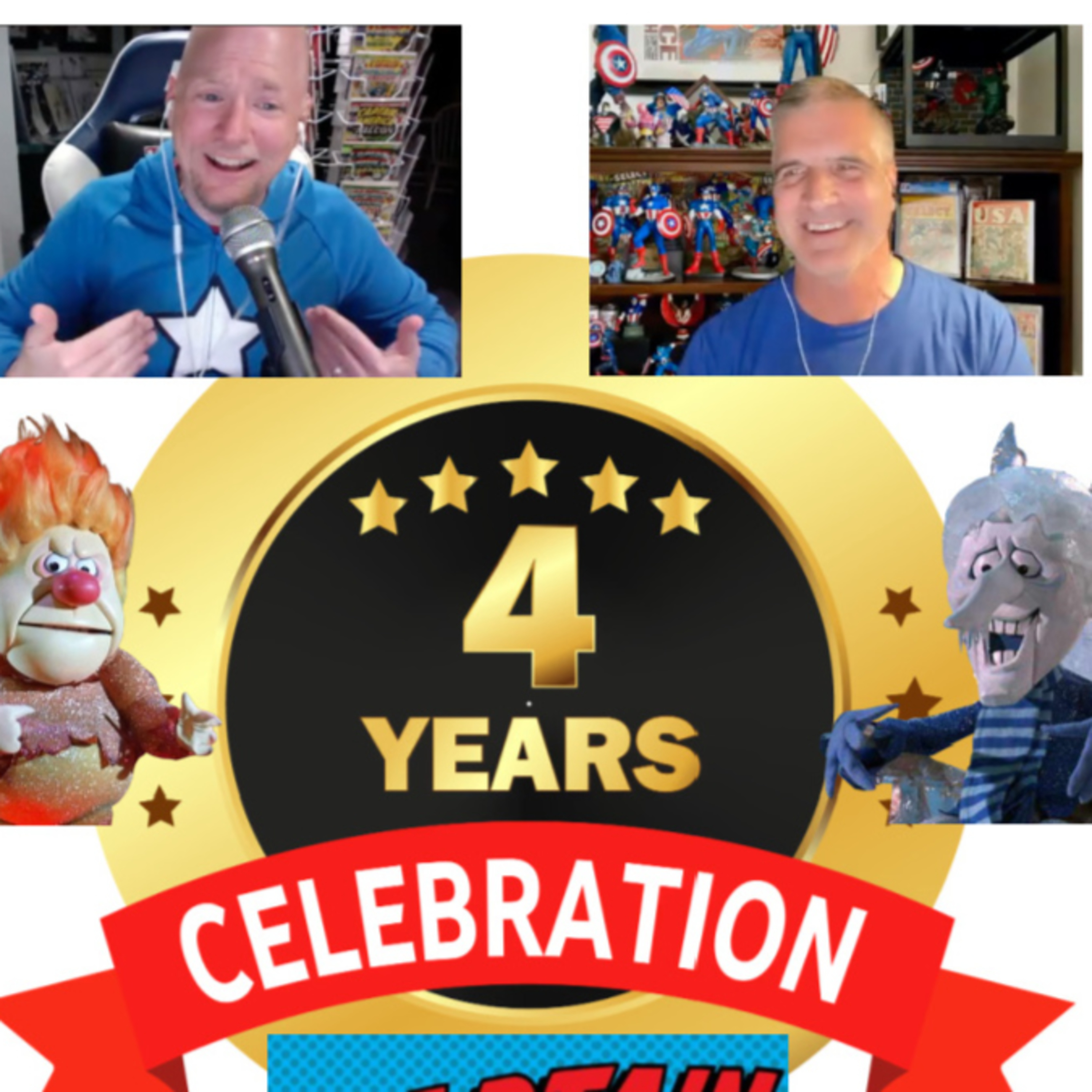 #220: 4 Year Ann Celebration! Listeners Call In with Recasts of Classic Holiday Stories!