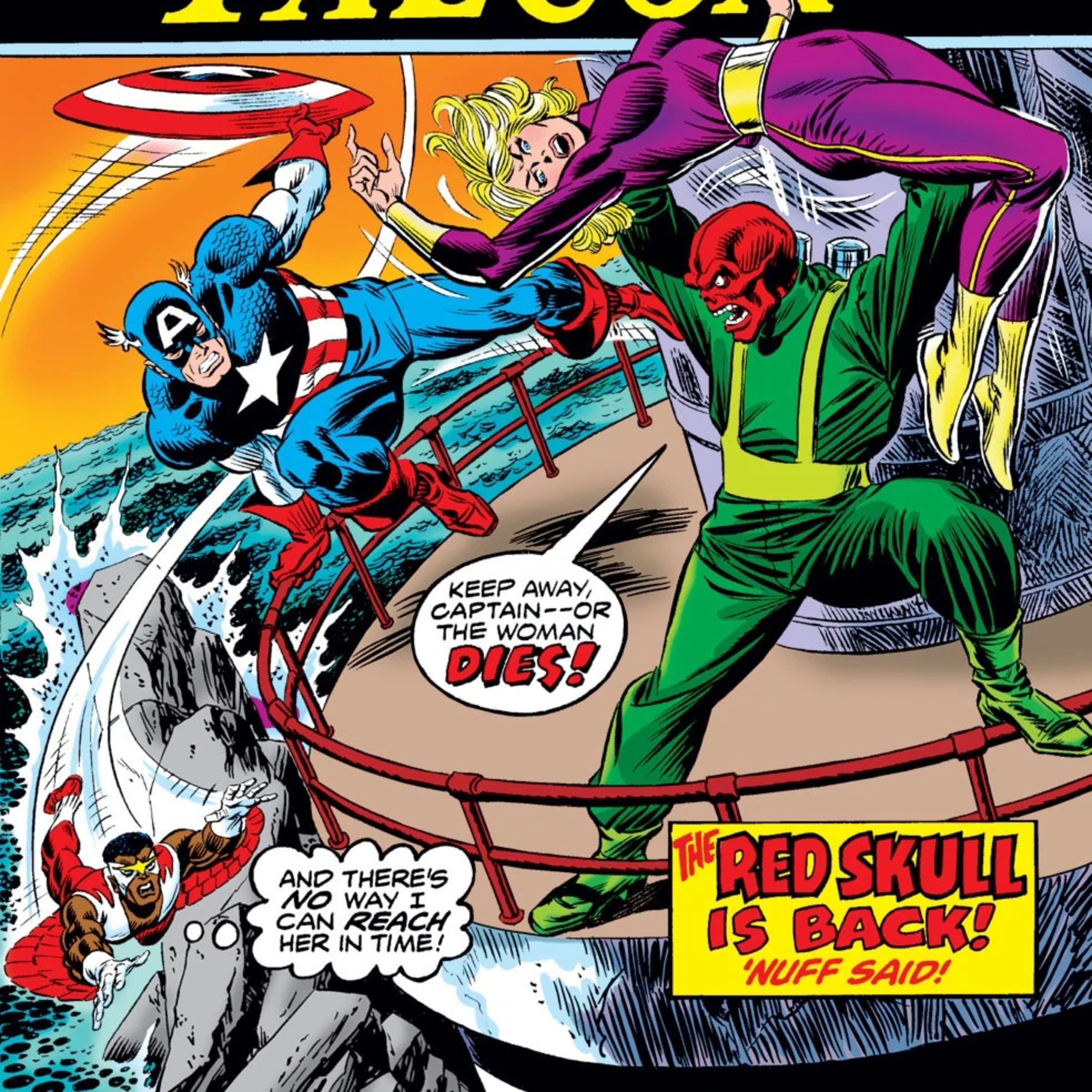 #260: Vs Red Skull Part 1 (1975) Captain America #184 by Steve Englehart / Herb Trimpe