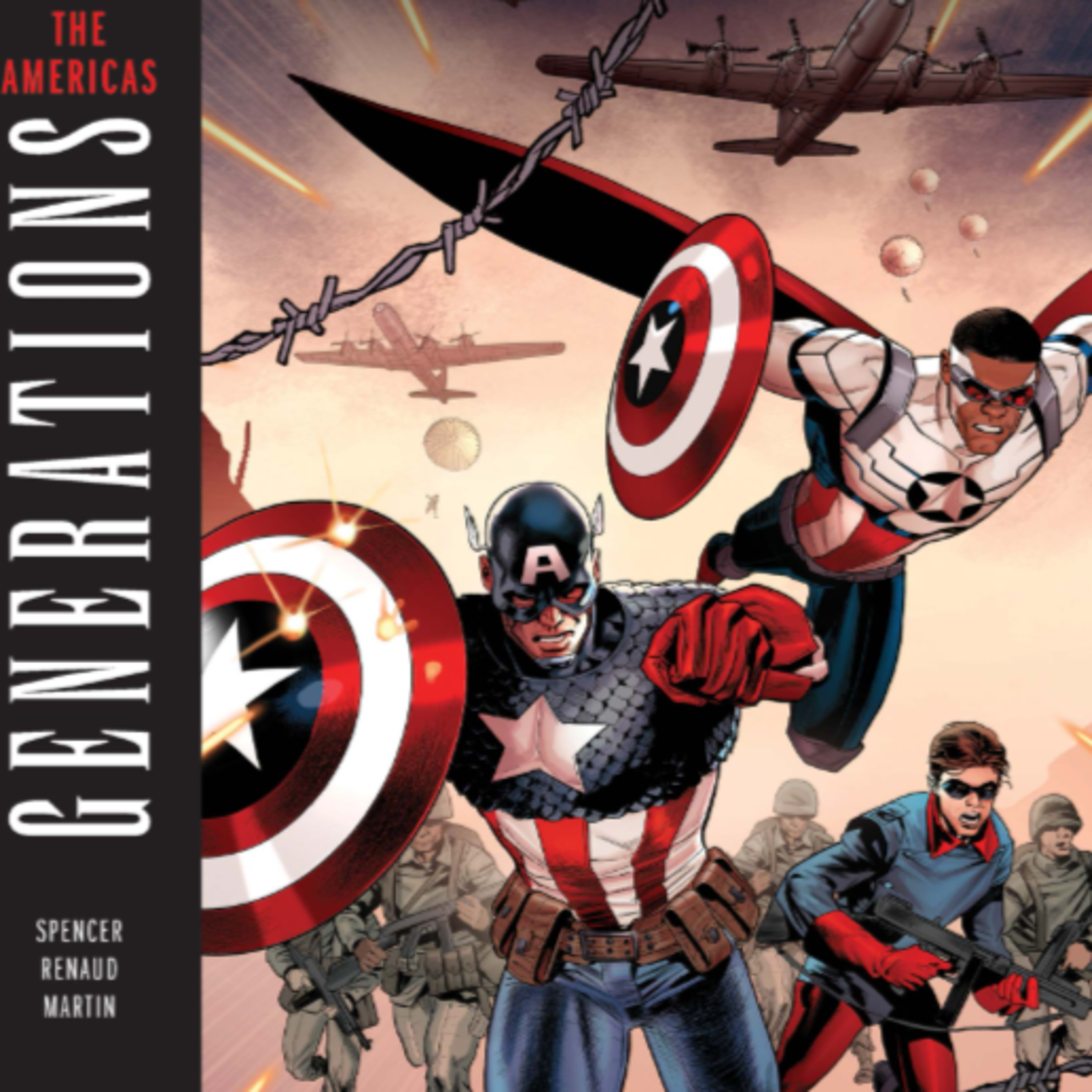#267: Sam & Steve in WW2?!? Generations One Shot (2017) Nick Spencer / Paul Renaud