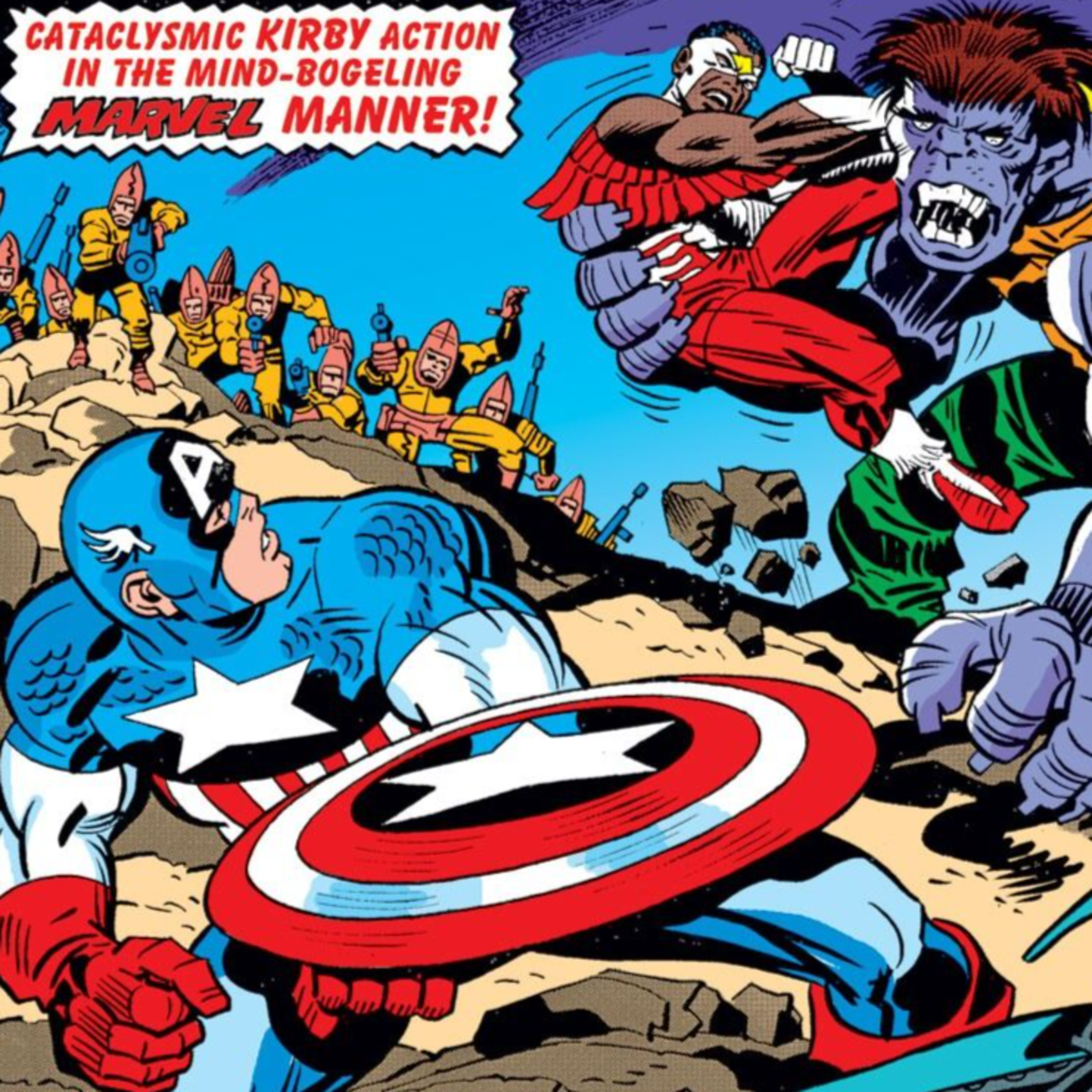 #278: Jack Kirby's Mad Bomb Part 2 (1976) Captain America #194 episode artwork