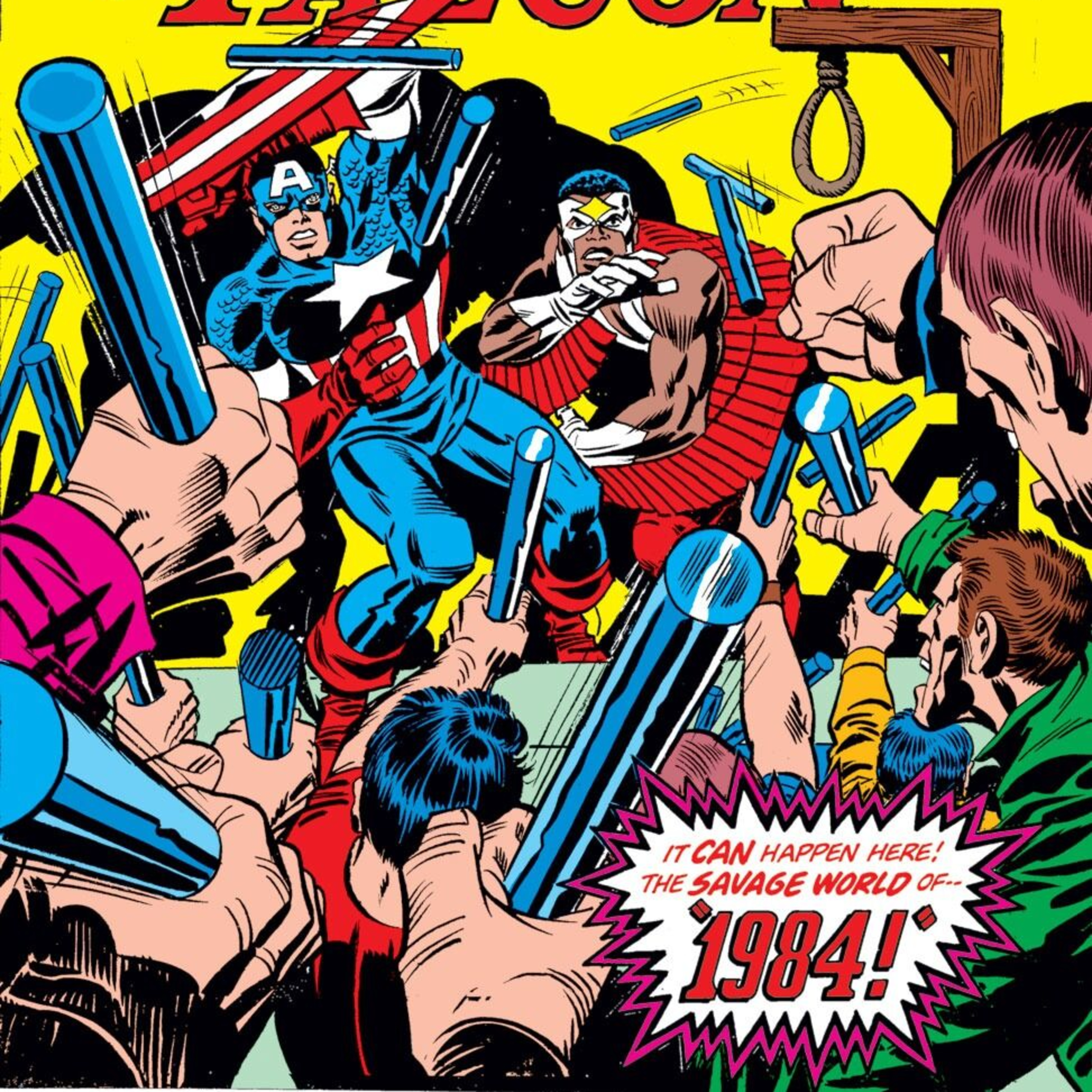 #282: Jack Kirby's Mad Bomb Part 3 (1976) Captain America #195 episode artwork