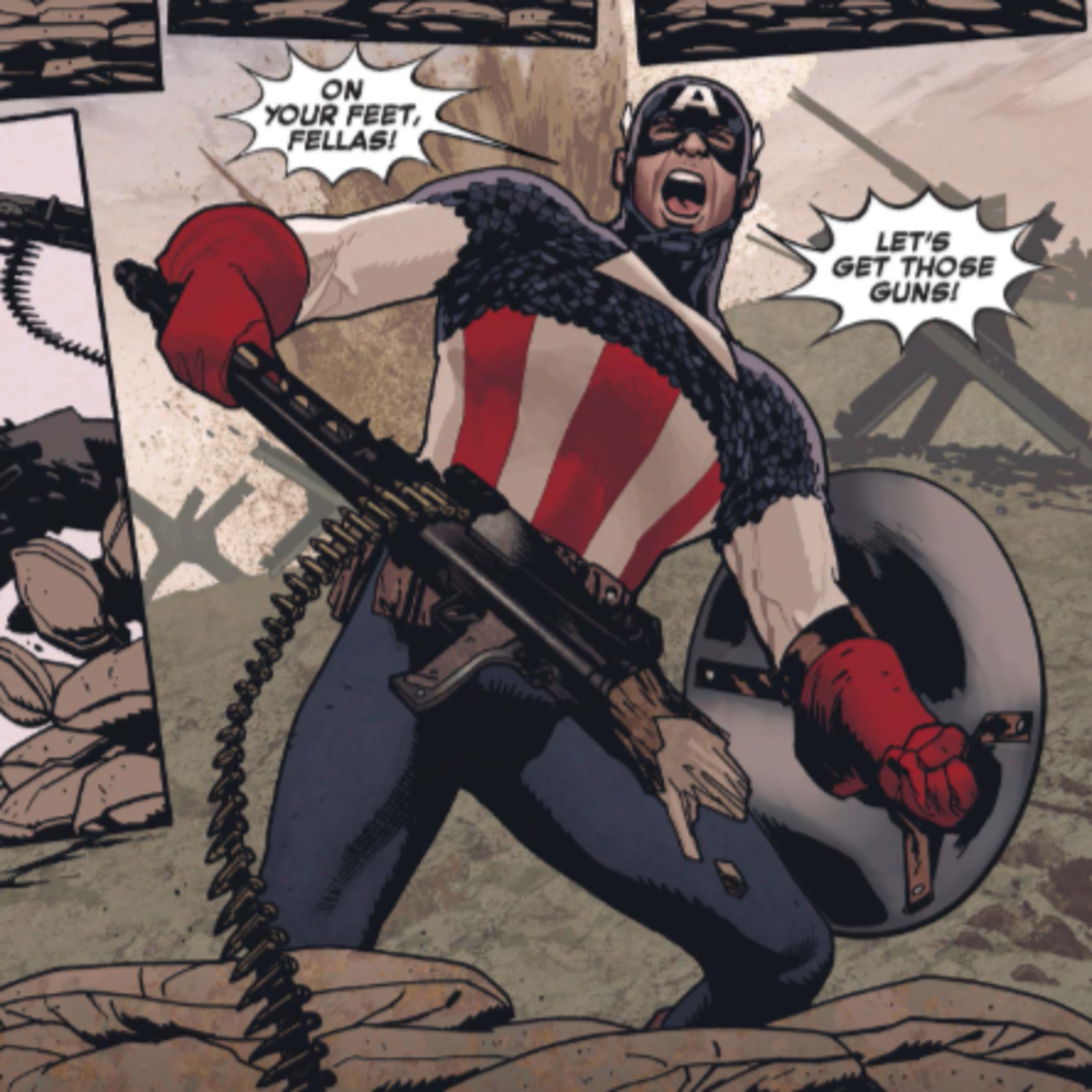 #284: WW2 Cap Stories by Adam Hughes! episode artwork