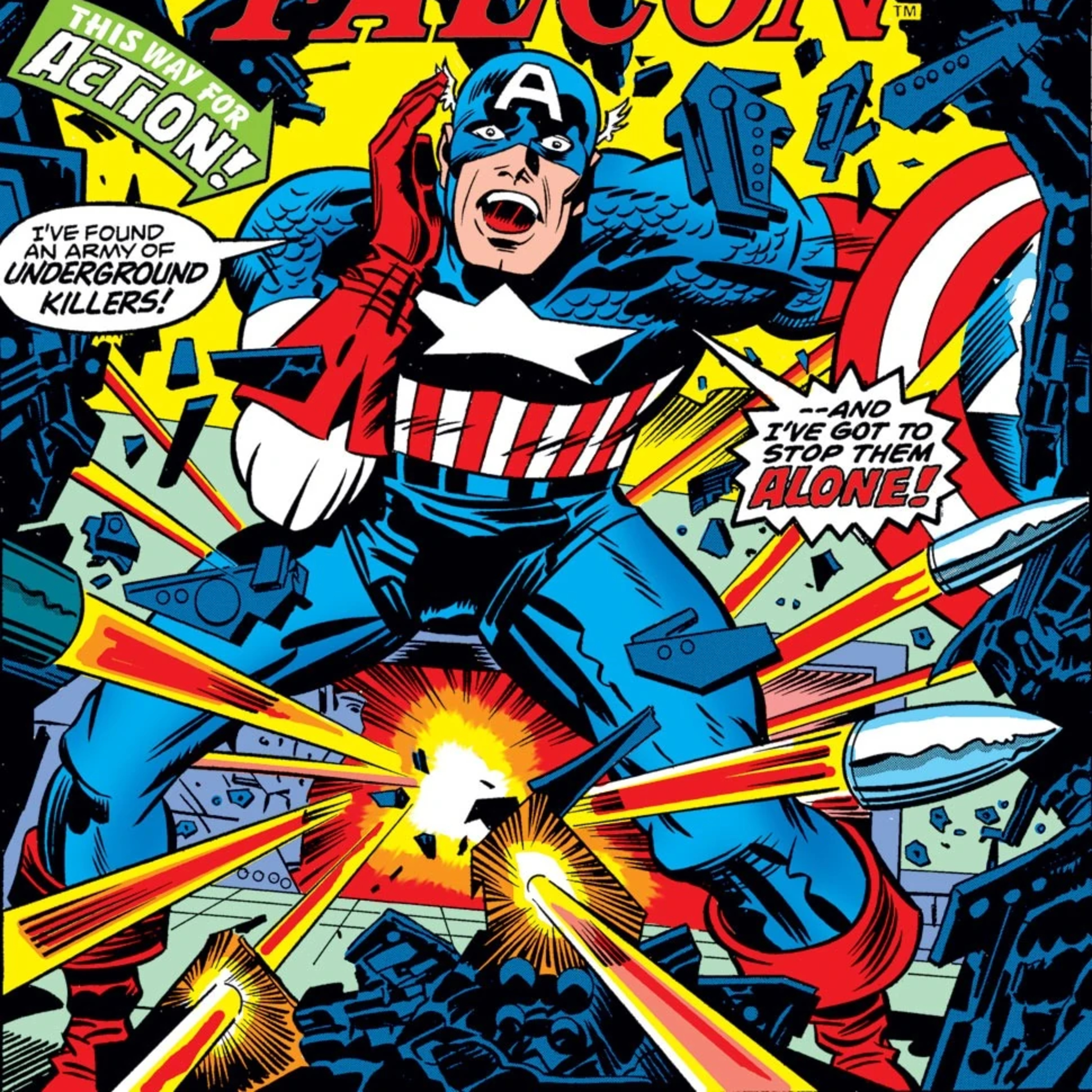 #291: Jack Kirby's Mad Bomb Part 5 (1976) Captain America #197 episode artwork