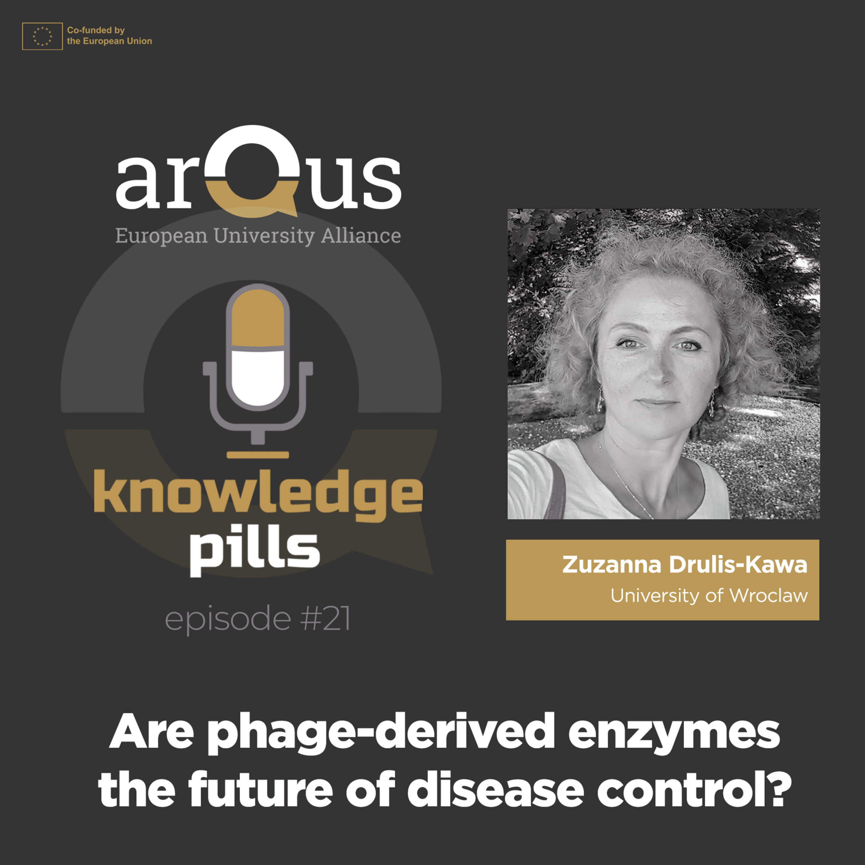 #21: Are phage-derived enzymes the future of disease control? episode artwork