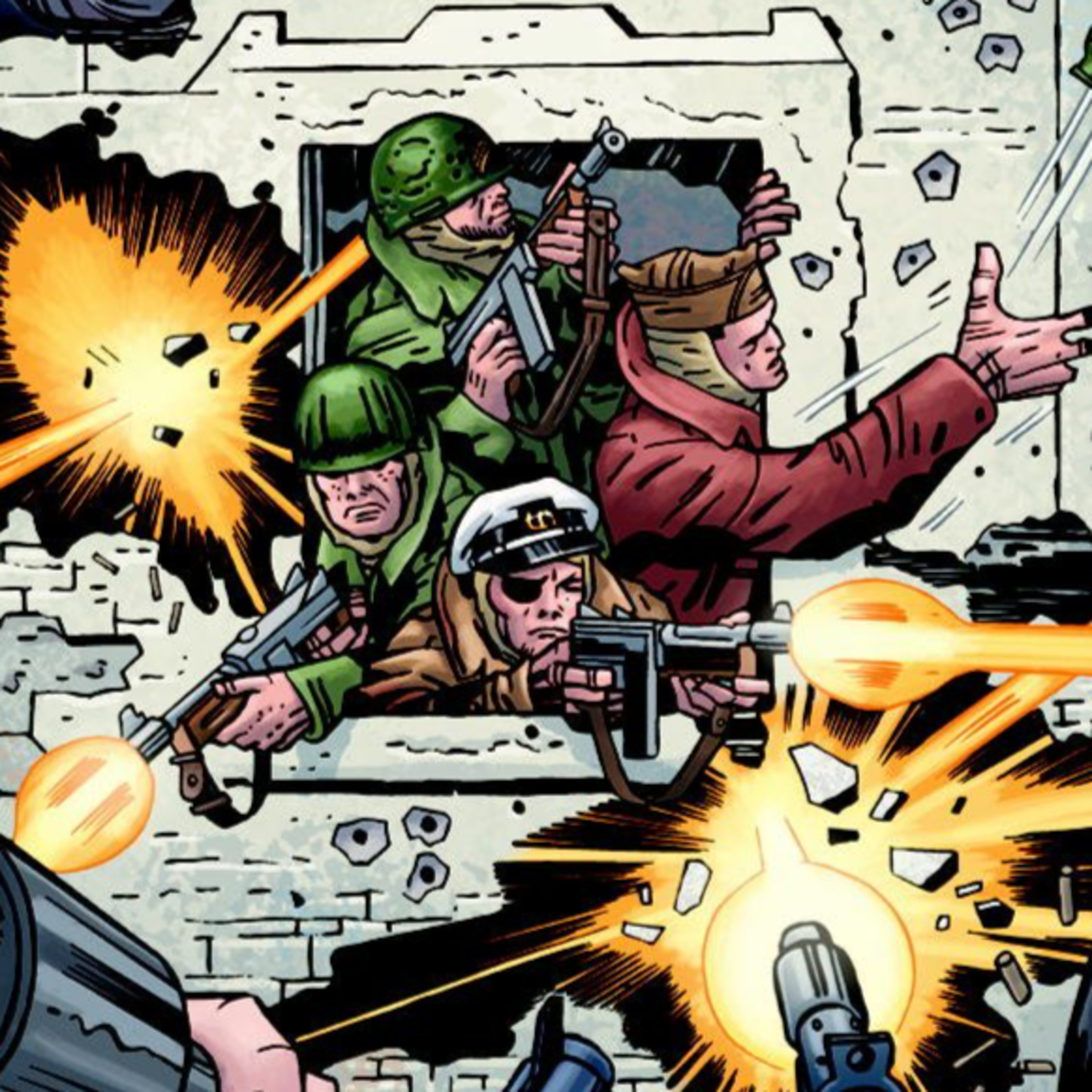 The Kids Present Jack Kirby Month - Jack Kirby's The Losers Part ONE episode artwork
