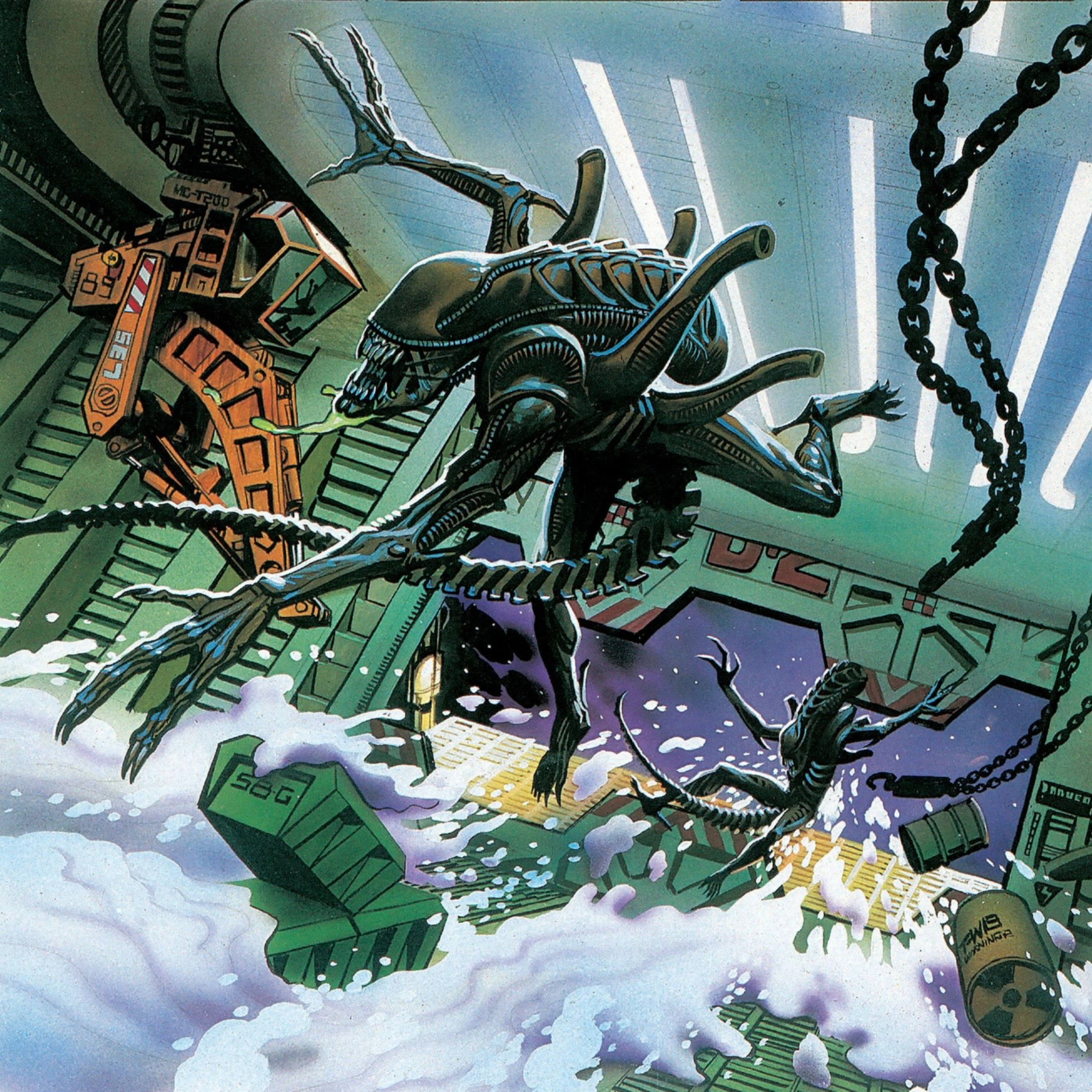Comic Book Character of the Month - Aliens episode artwork